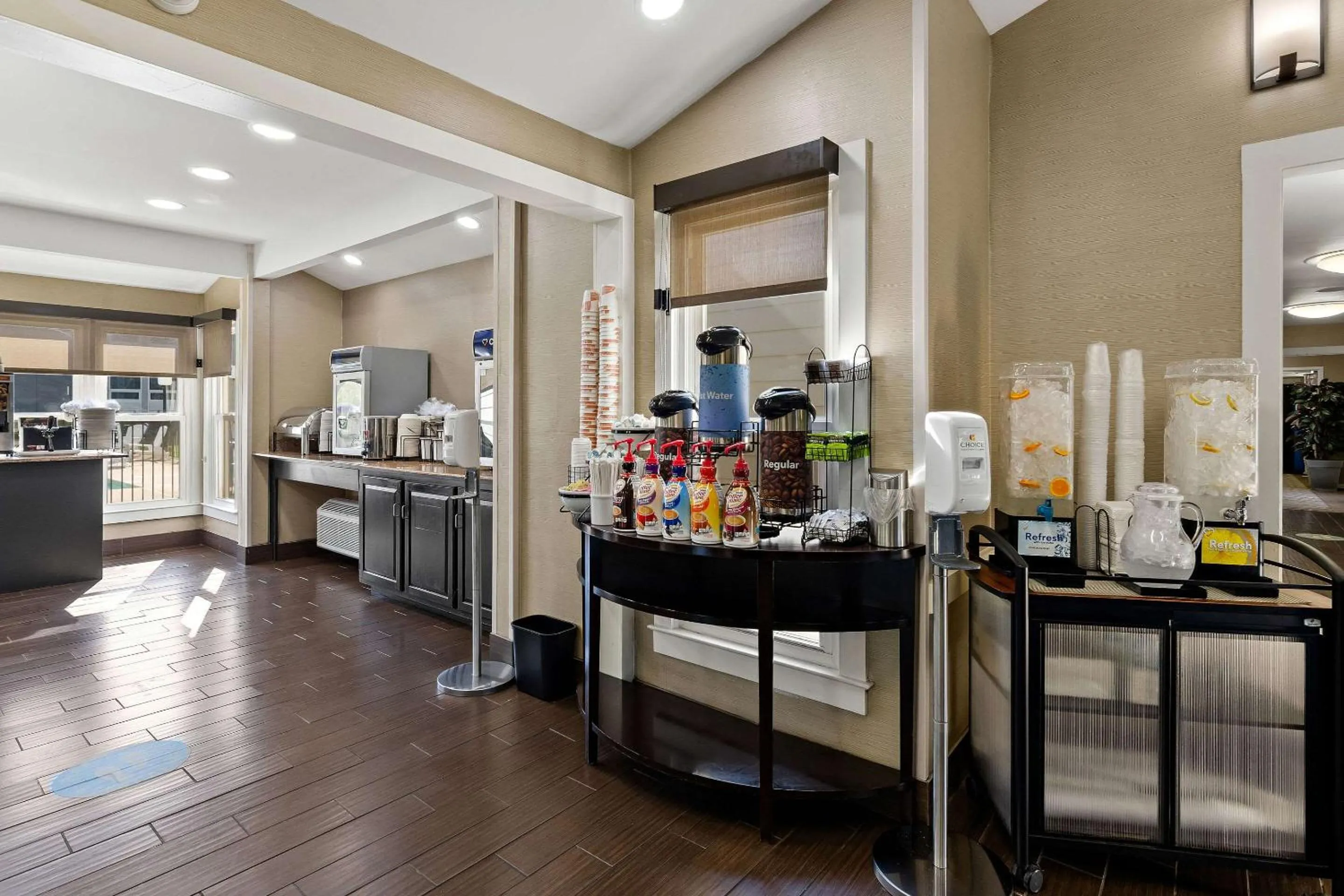 Breakfast in Comfort Inn Wytheville