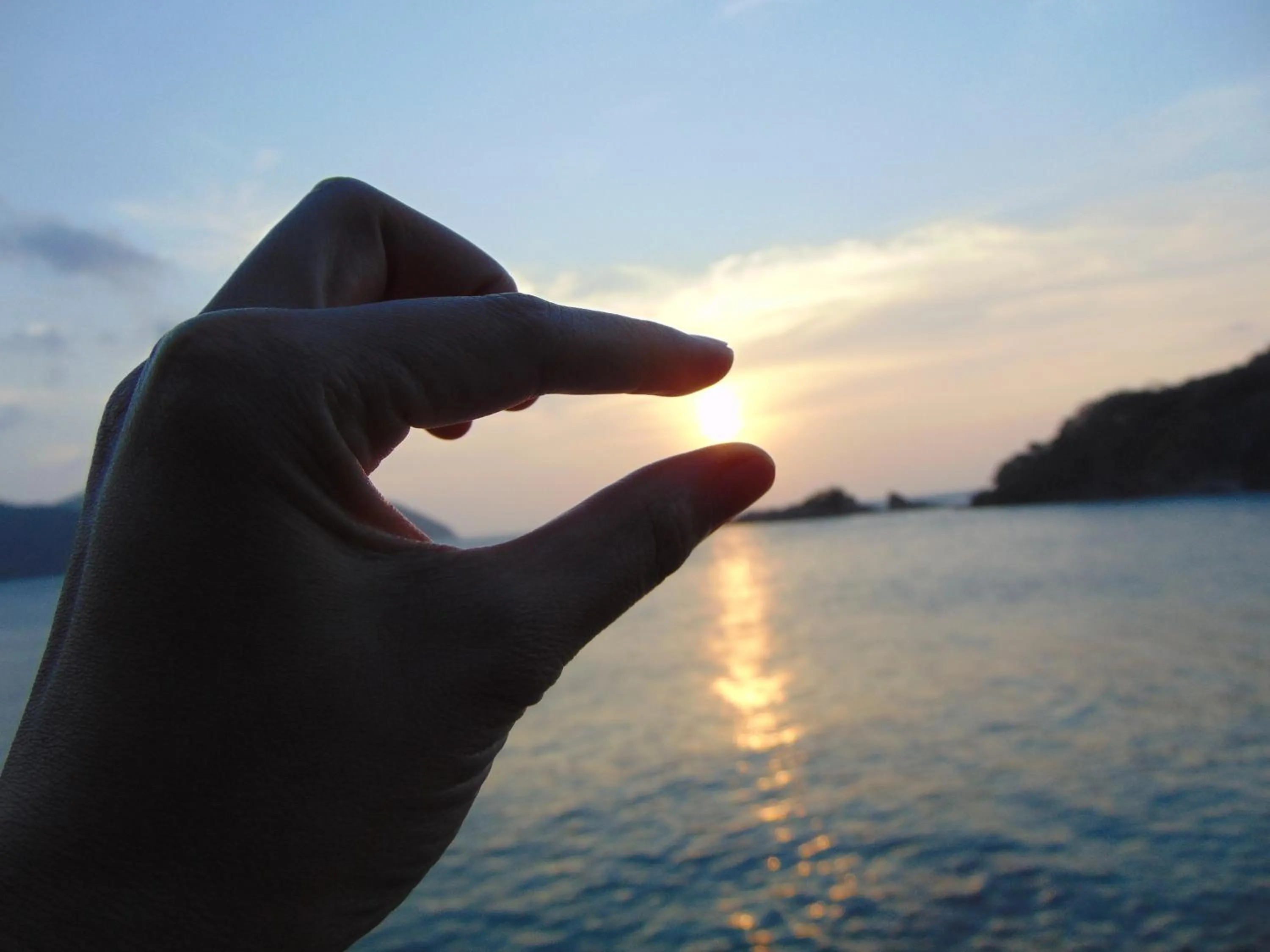 Sunset in THAO LIEN HOTEL
