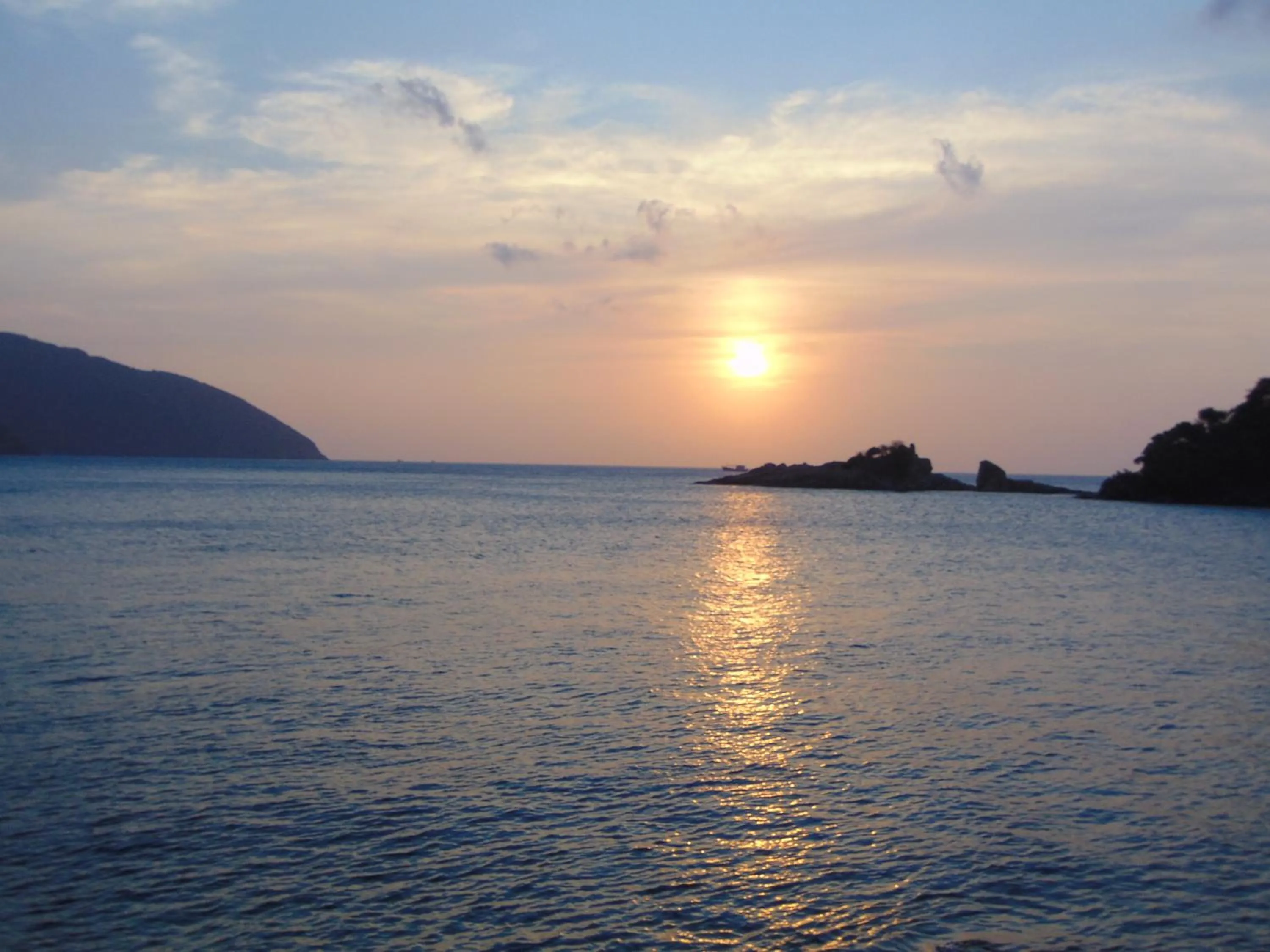 Sunset in THAO LIEN HOTEL