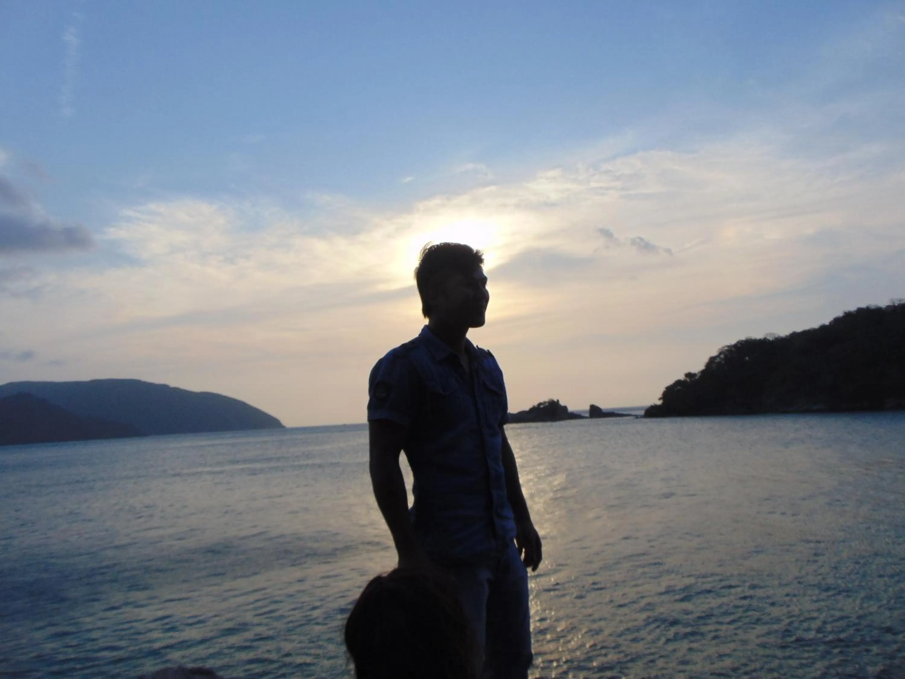 Sunset in THAO LIEN HOTEL