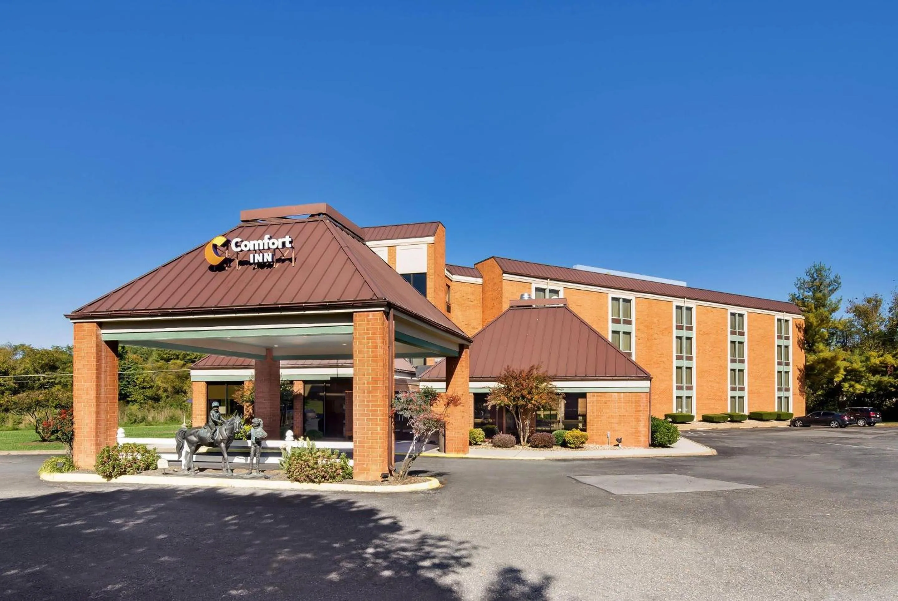 Property building in Comfort Inn Lexington Virginia Horse Center