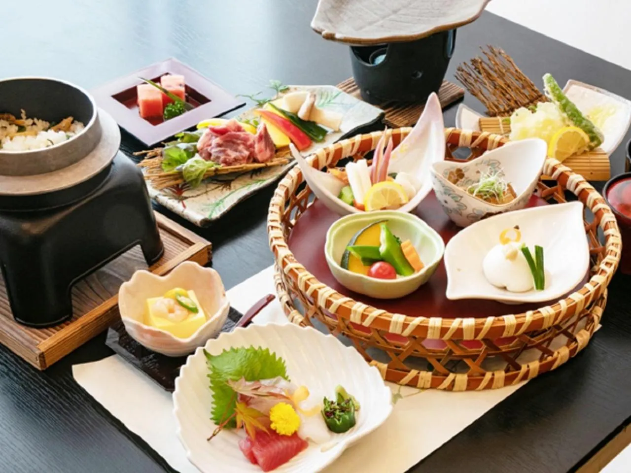 Food in LiVEMAX RESORT Sakurajima Sea Front