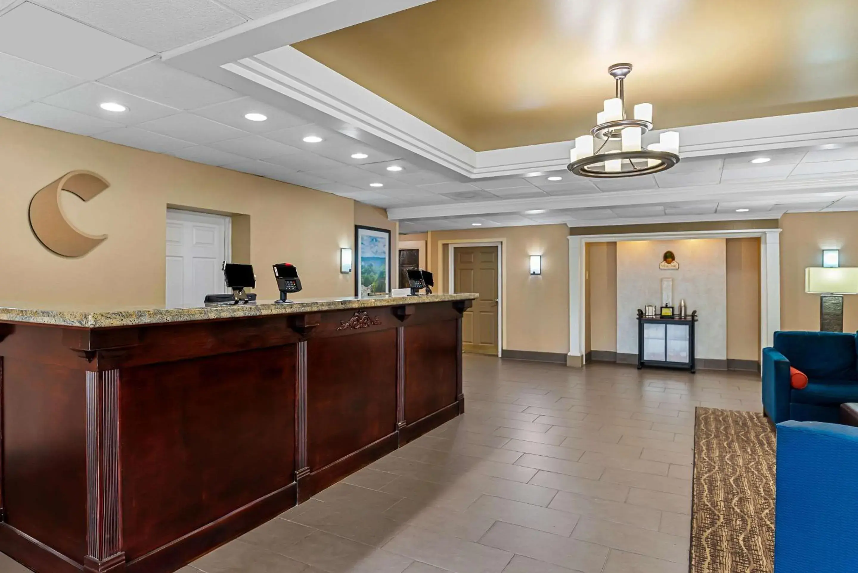 Lobby or reception in Comfort Inn & Suites Staunton Lobby or reception in Comfort Inn & Suites Staunton