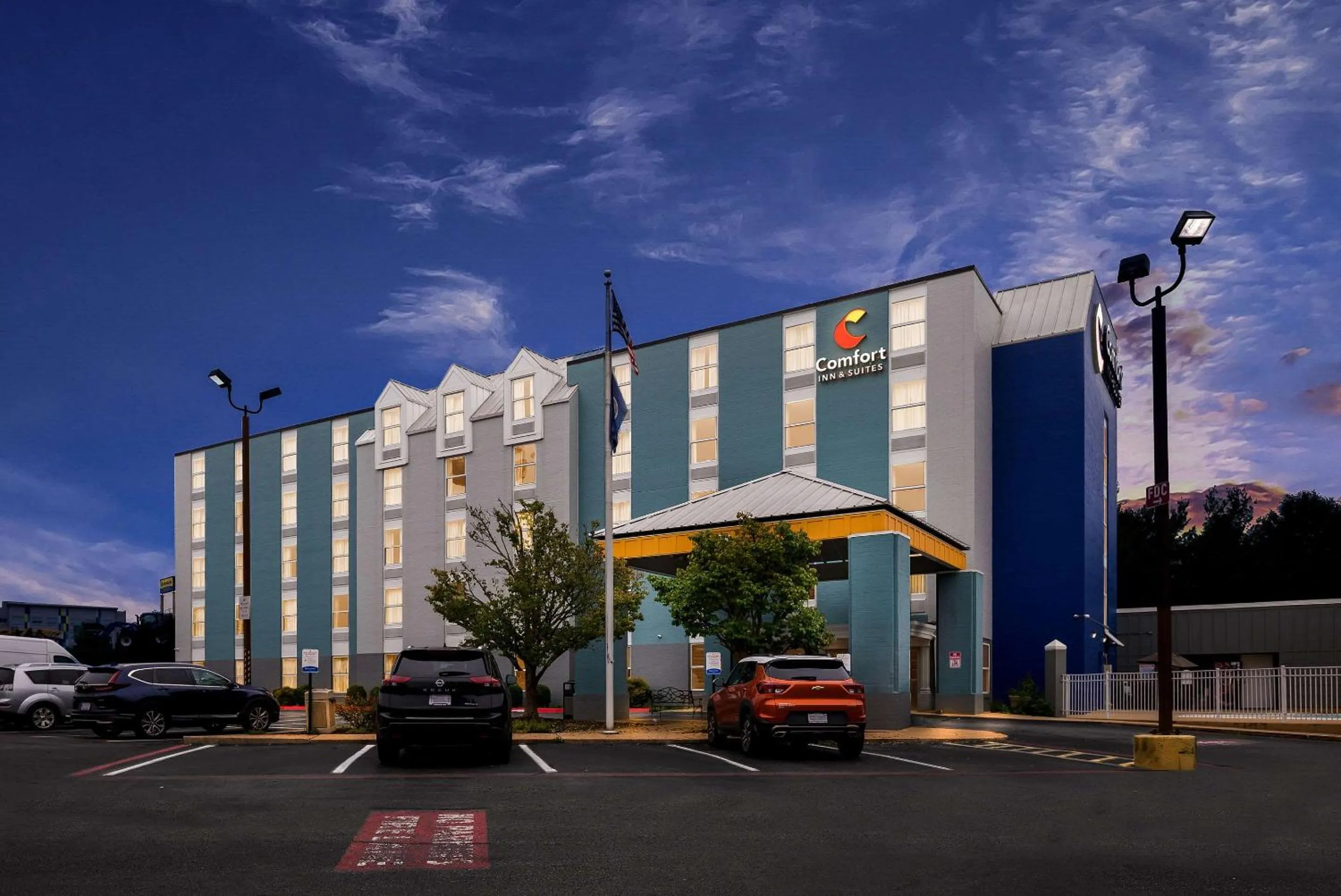 Property building in Comfort Inn & Suites Staunton