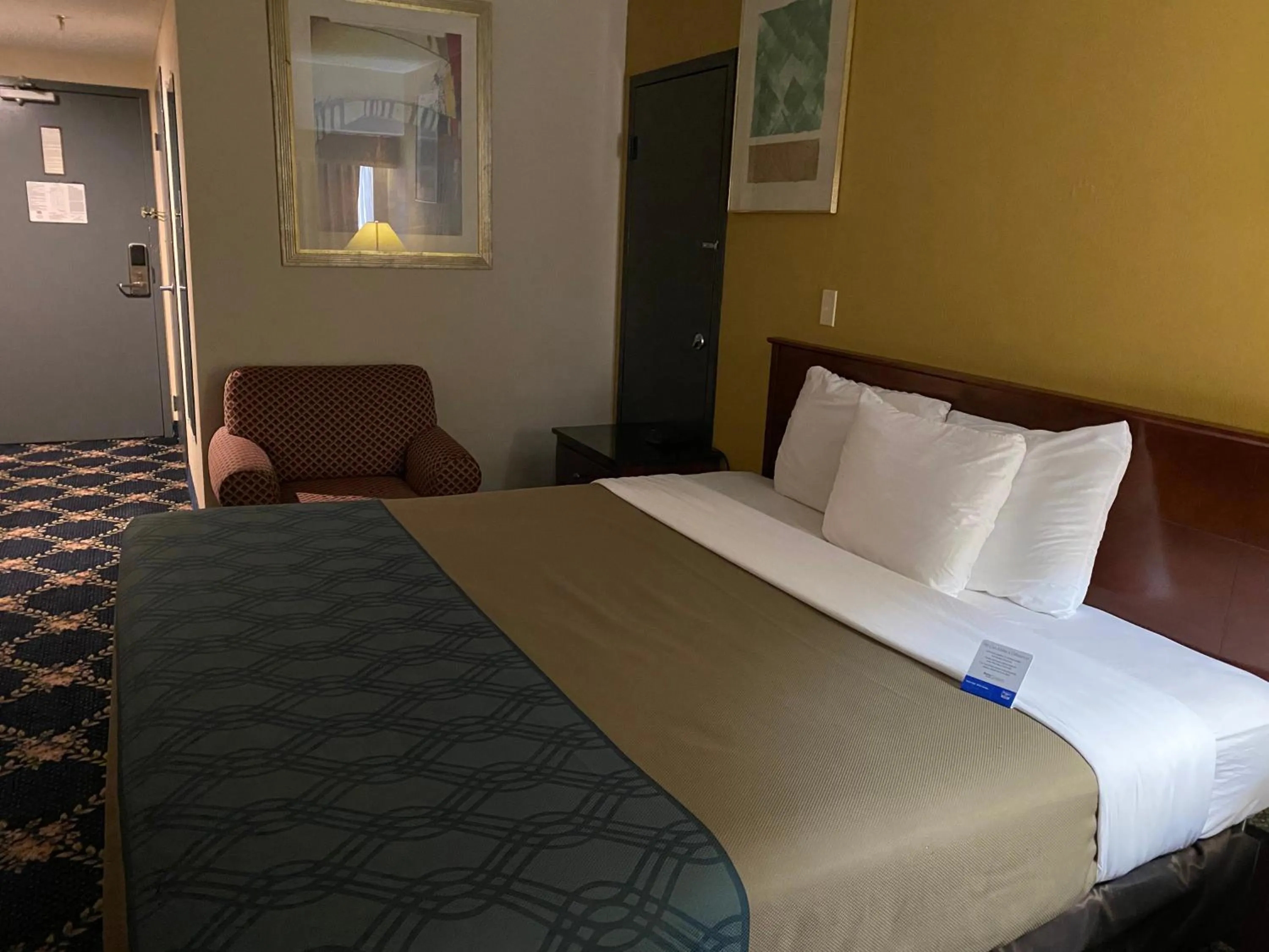 Bedroom in Rodeway Inn Sandston