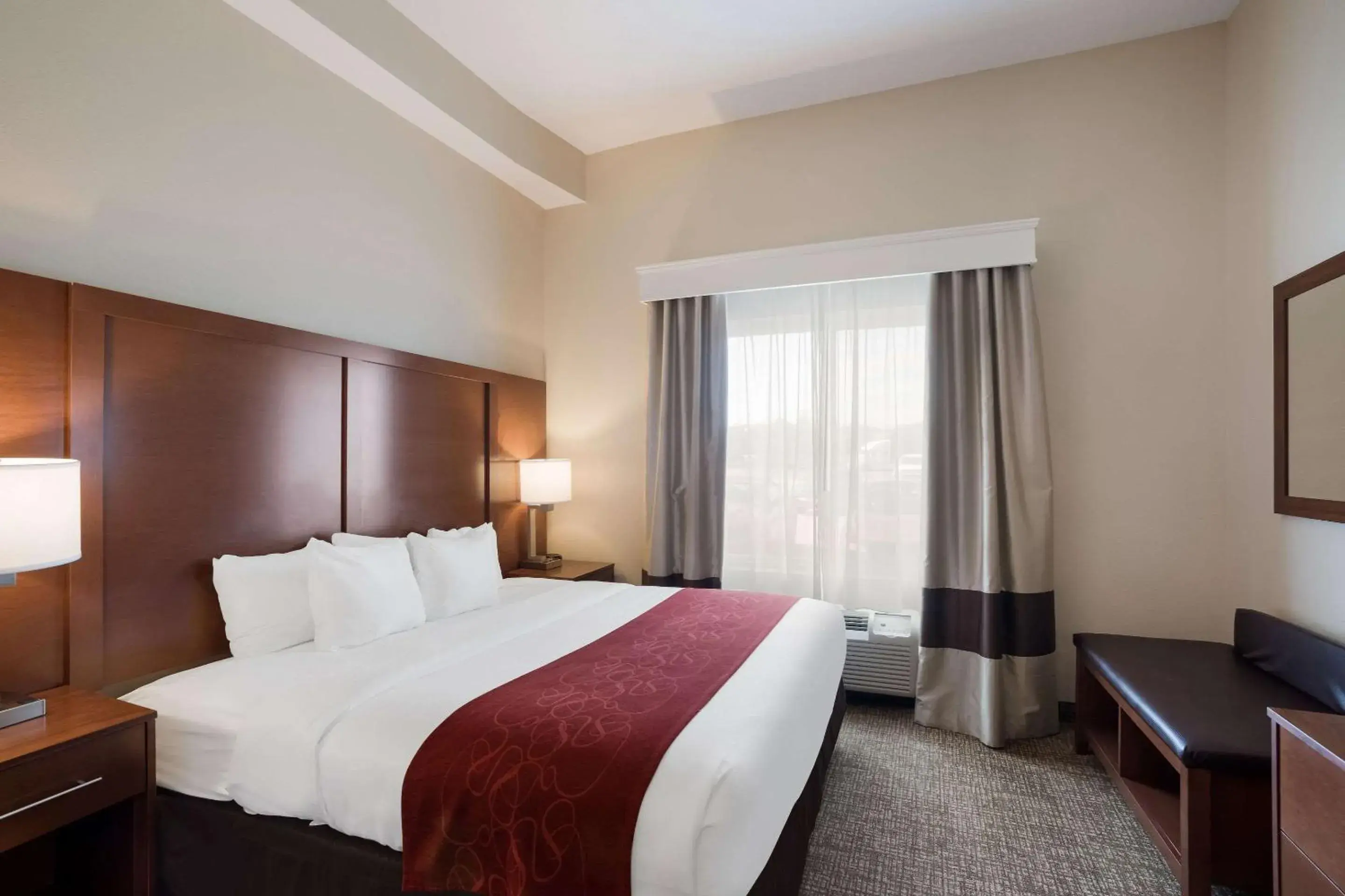 King Suite - Accessible/Non-Smoking in Comfort Suites Suffolk - Chesapeake King Suite - Accessible/Non-Smoking in Comfort Suites Suffolk - Chesapeake