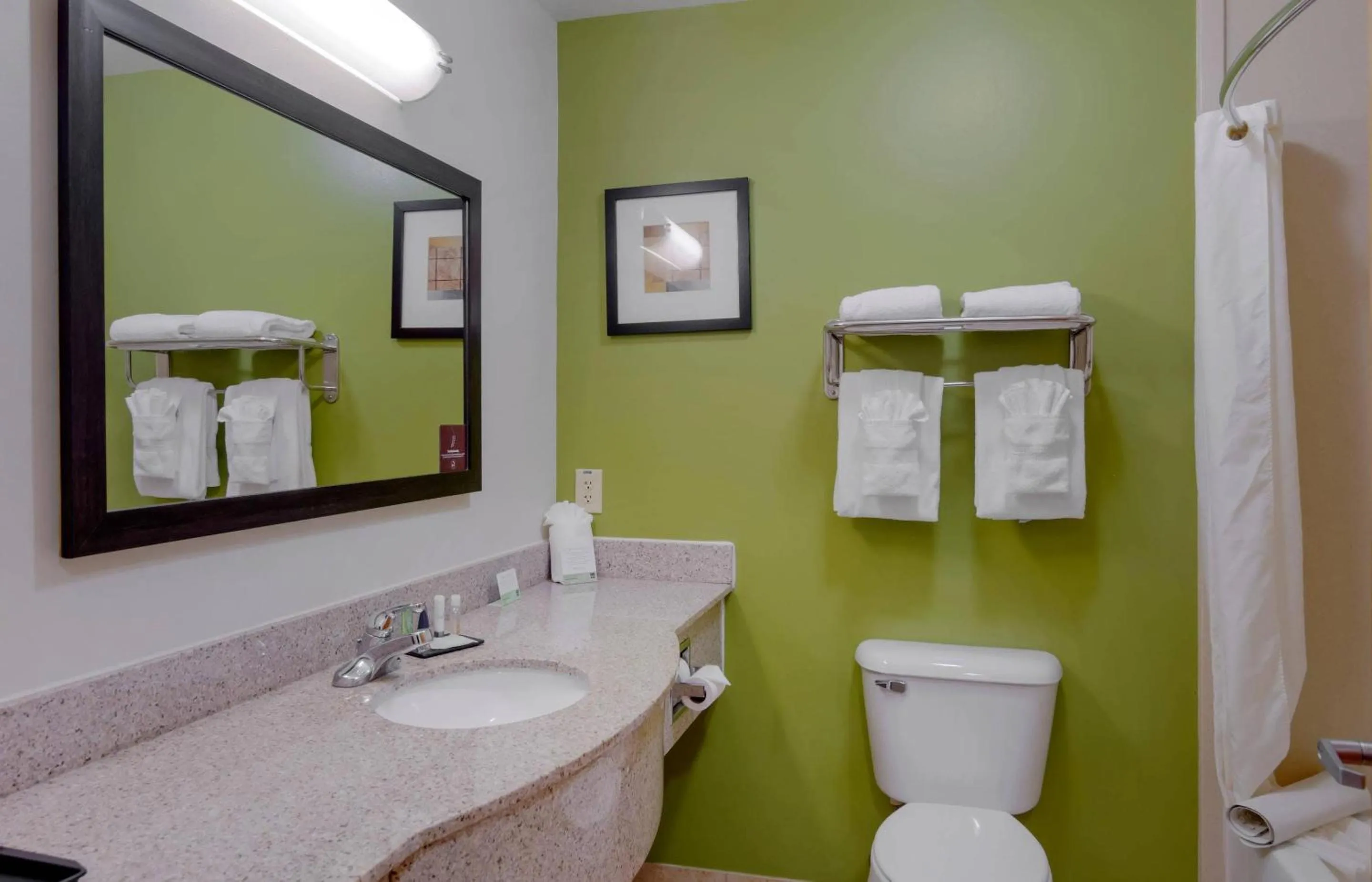 Bedroom in Sleep Inn & Suites Prince George near Fort Lee