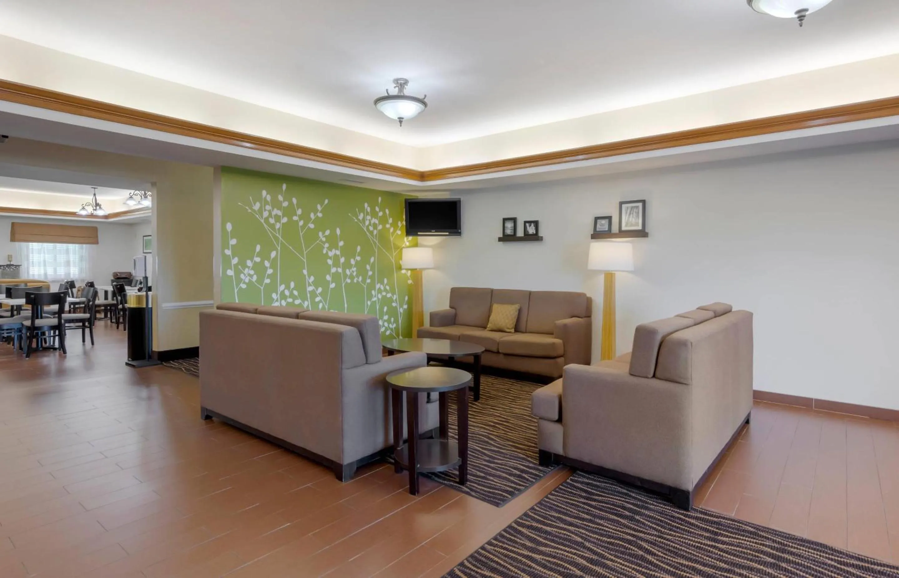 Lobby or reception in Sleep Inn & Suites Prince George near Fort Lee