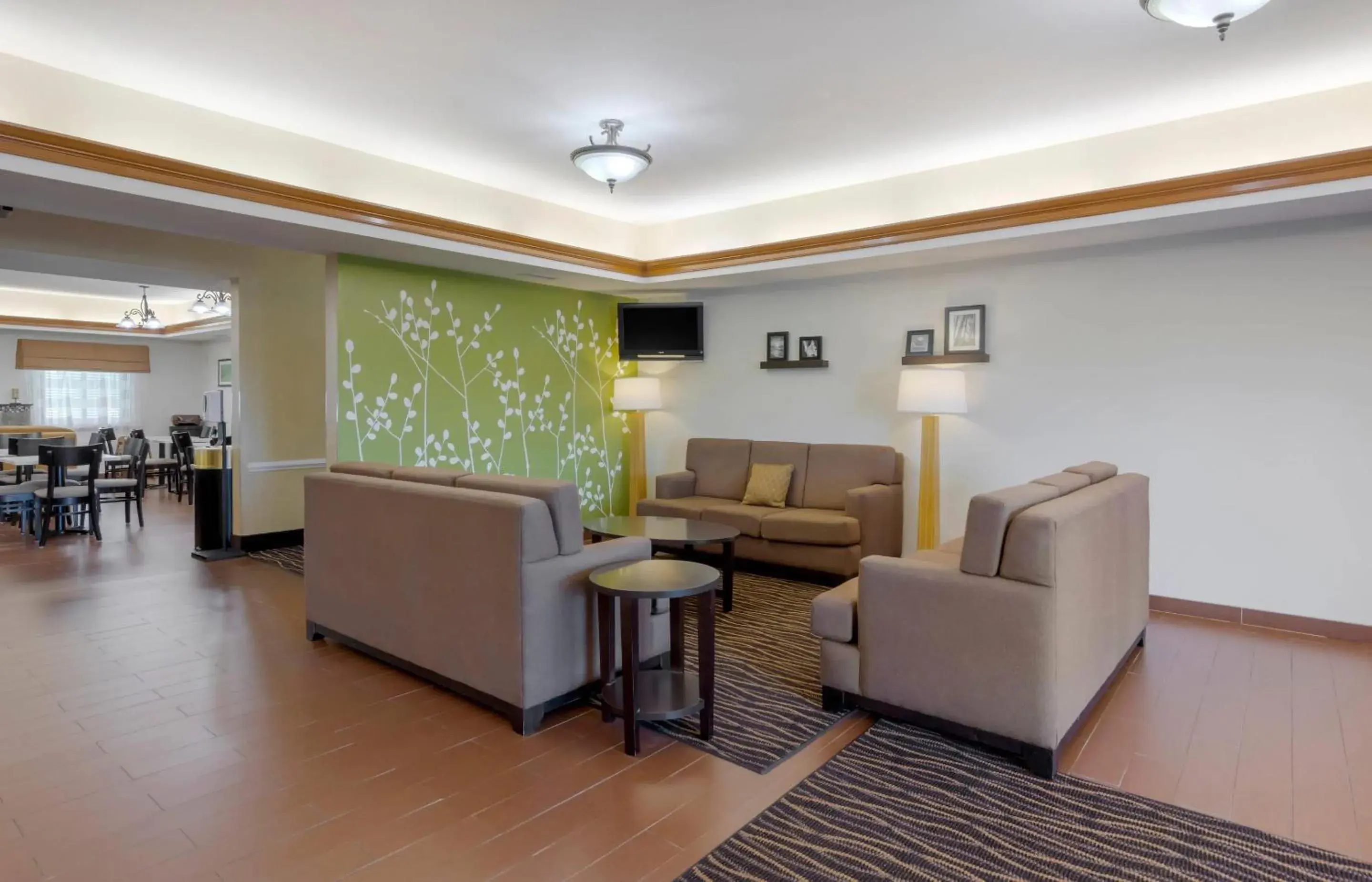 Lobby or reception in Sleep Inn & Suites Prince George near Fort Lee Lobby or reception in Sleep Inn & Suites Prince George near Fort Lee