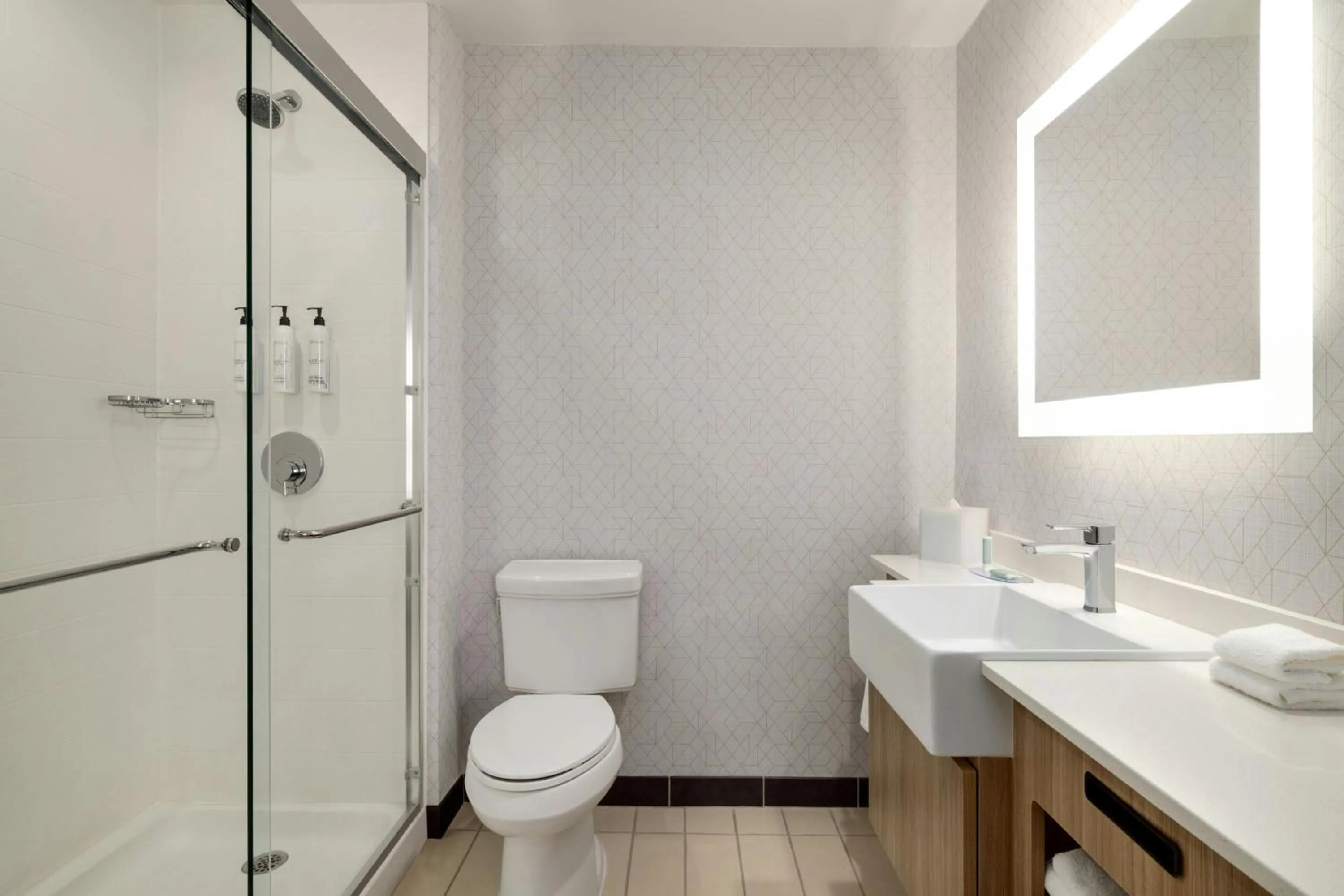 Bathroom in SpringHill Suites by Marriott Roanoke