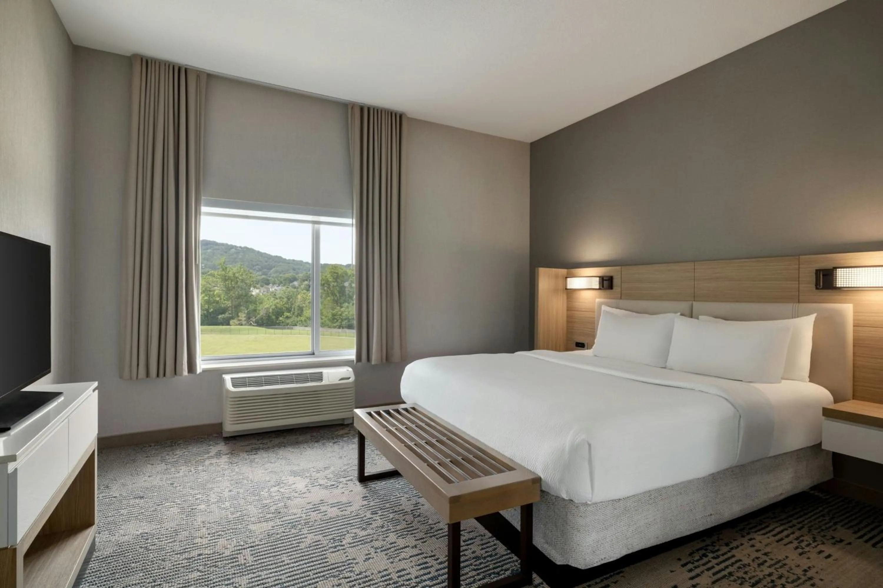 Bedroom, Bed in SpringHill Suites by Marriott Roanoke