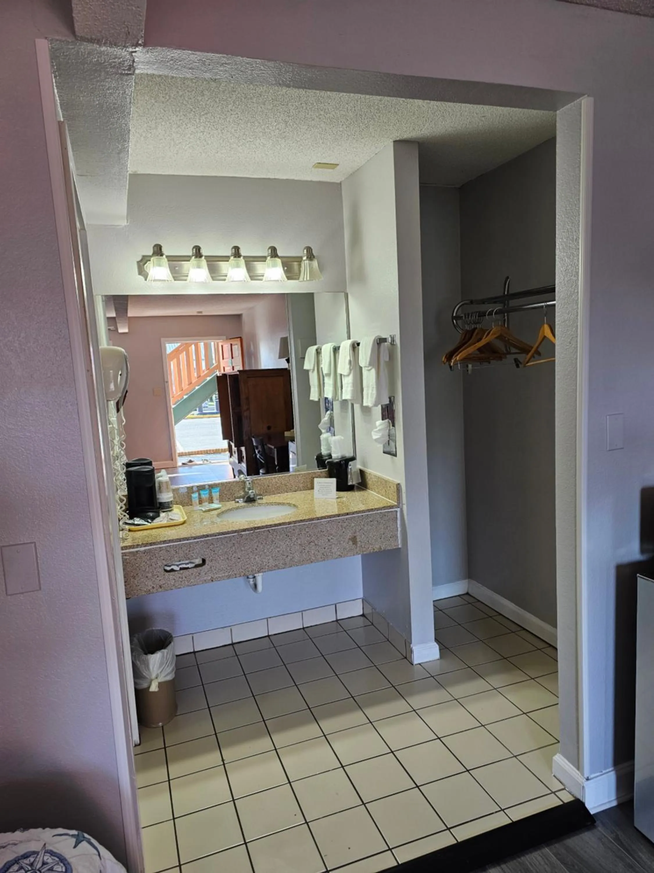 Bedroom in Atlantic Shores Inn and Suites