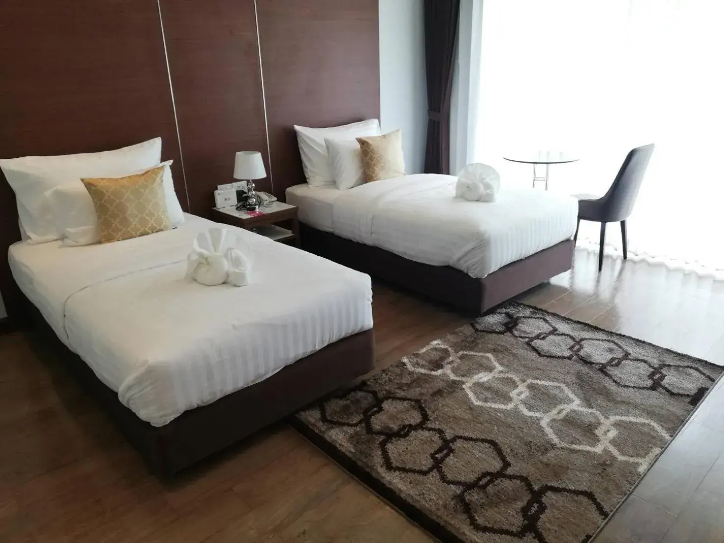 Premier Twin Room in Southern Airport Hotel Hatyai Premier Twin Room in Southern Airport Hotel Hatyai