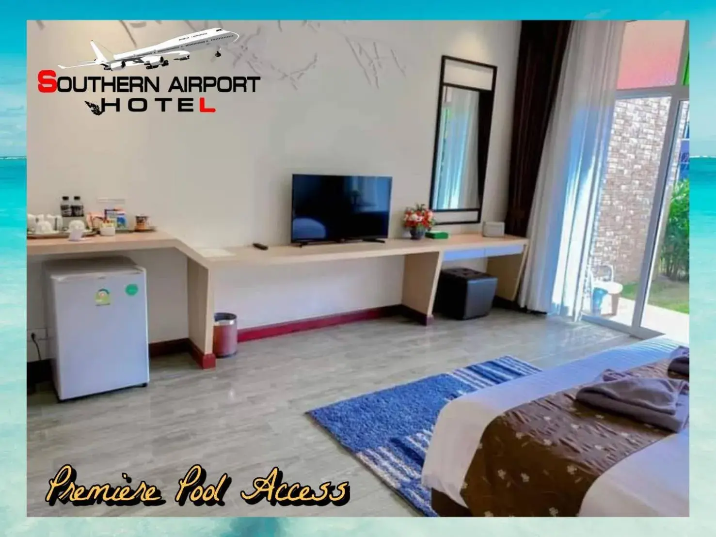 Premier Twin Room in Southern Airport Hotel Hatyai Premier Twin Room in Southern Airport Hotel Hatyai