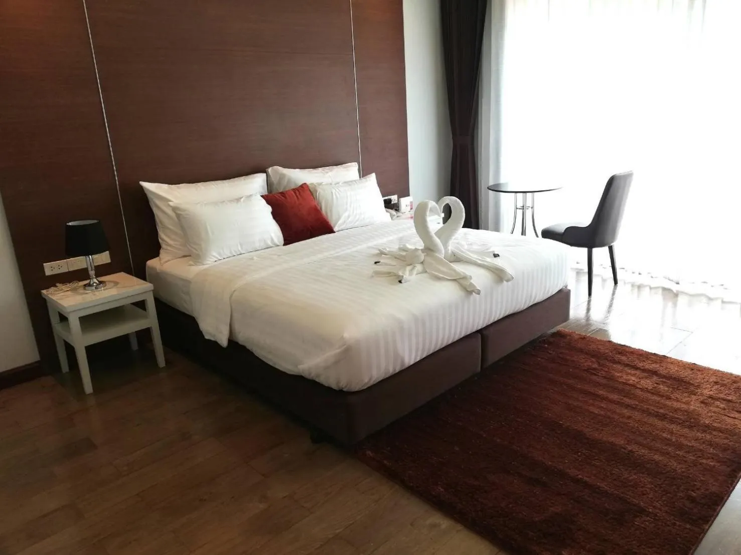 Bed in Southern Airport Hotel Hatyai