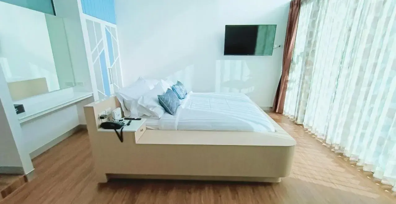 Bedroom, Bed in Southern Airport Hotel Hatyai Bedroom, Bed in Southern Airport Hotel Hatyai