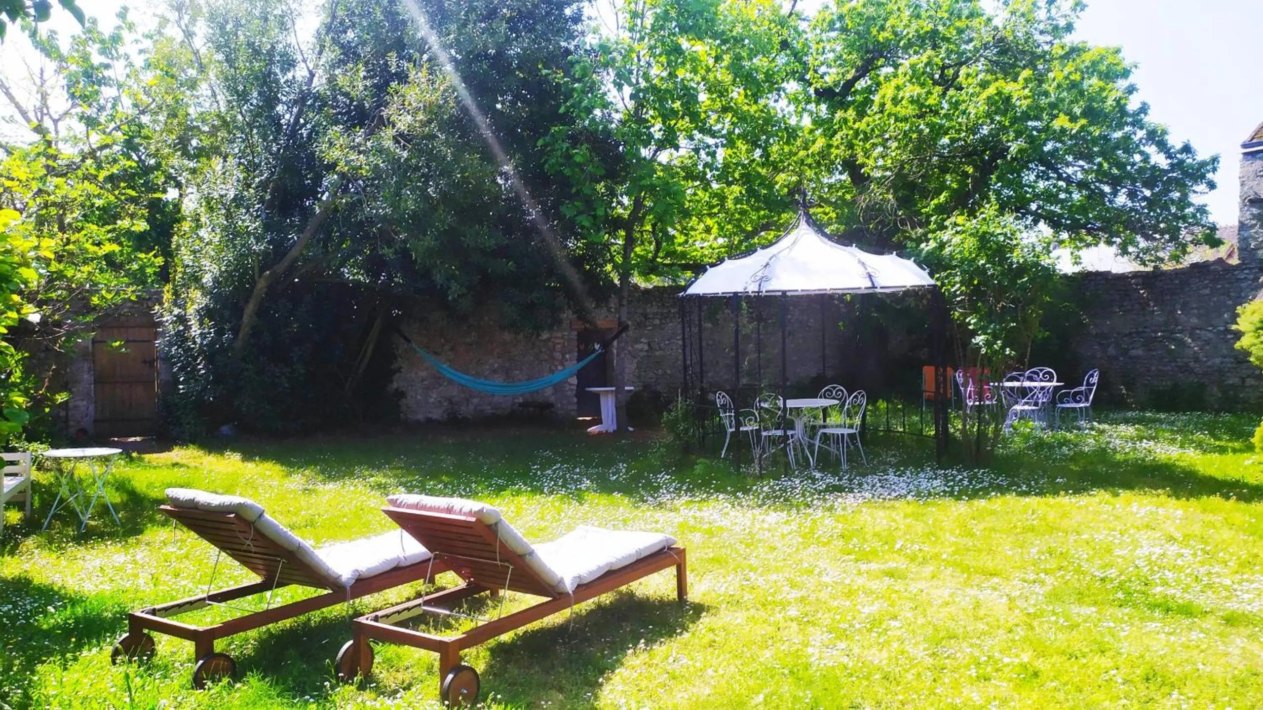 Garden in Les Salamandres