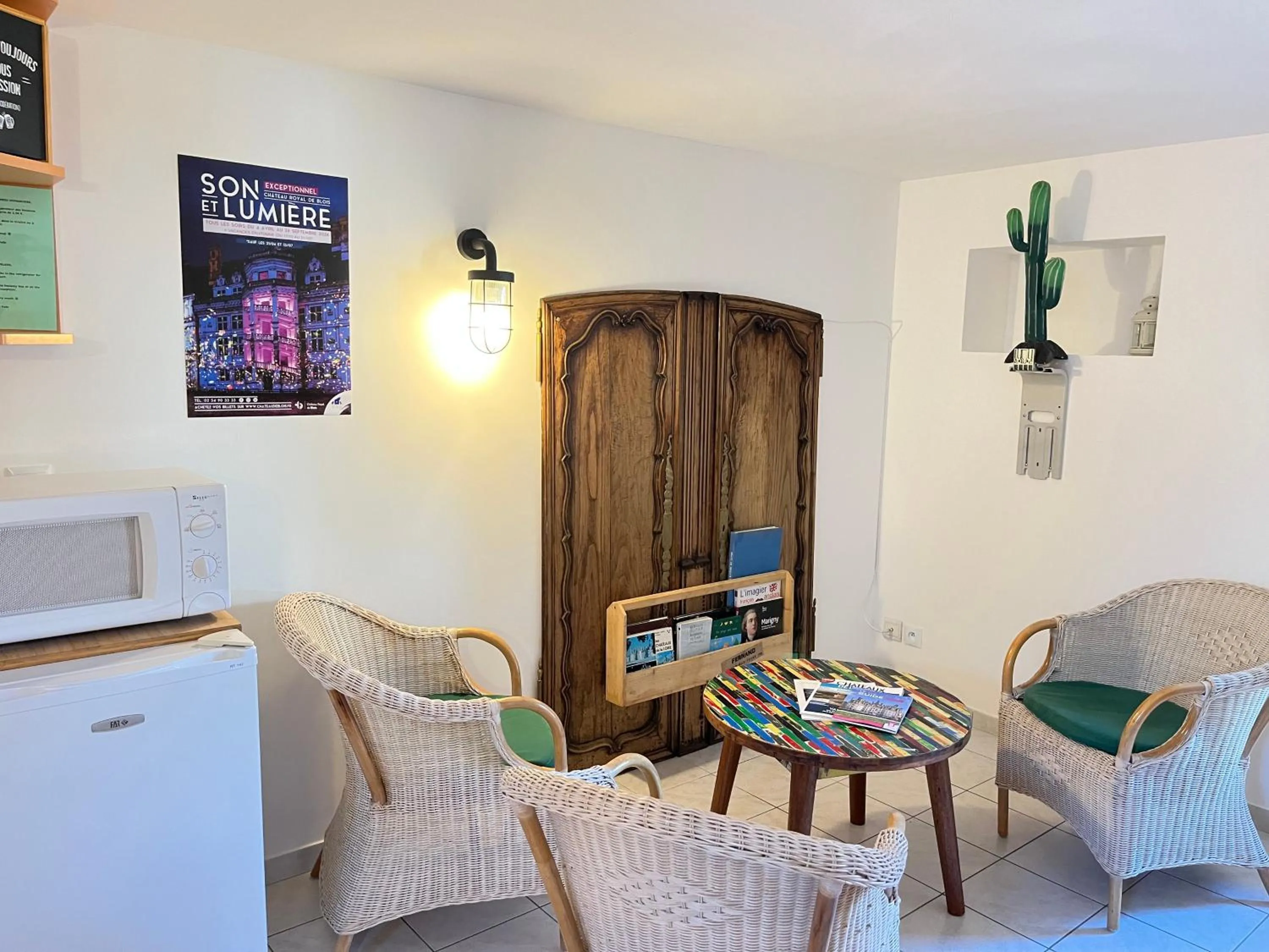 Living room in Les Salamandres