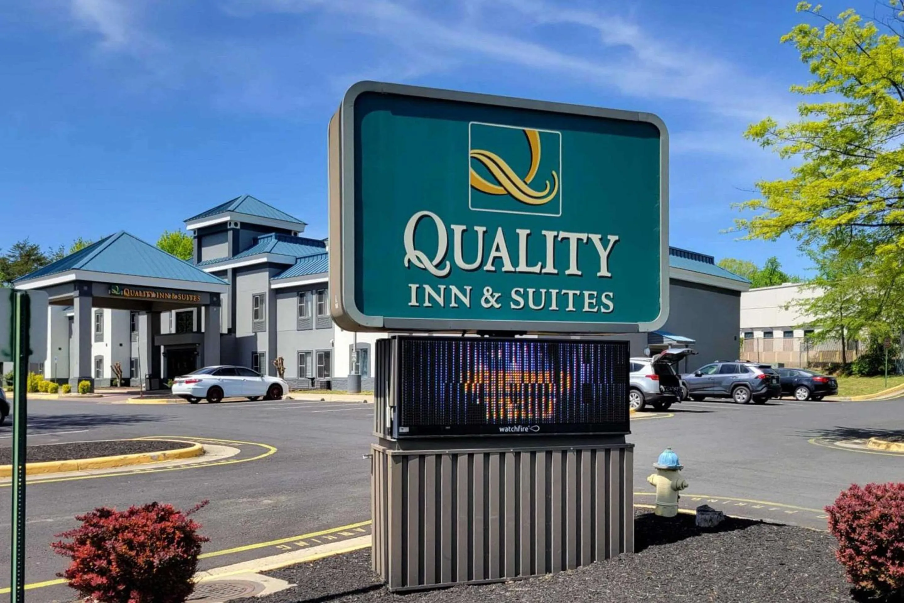 Property building in Quality Inn & Suites Quantico
