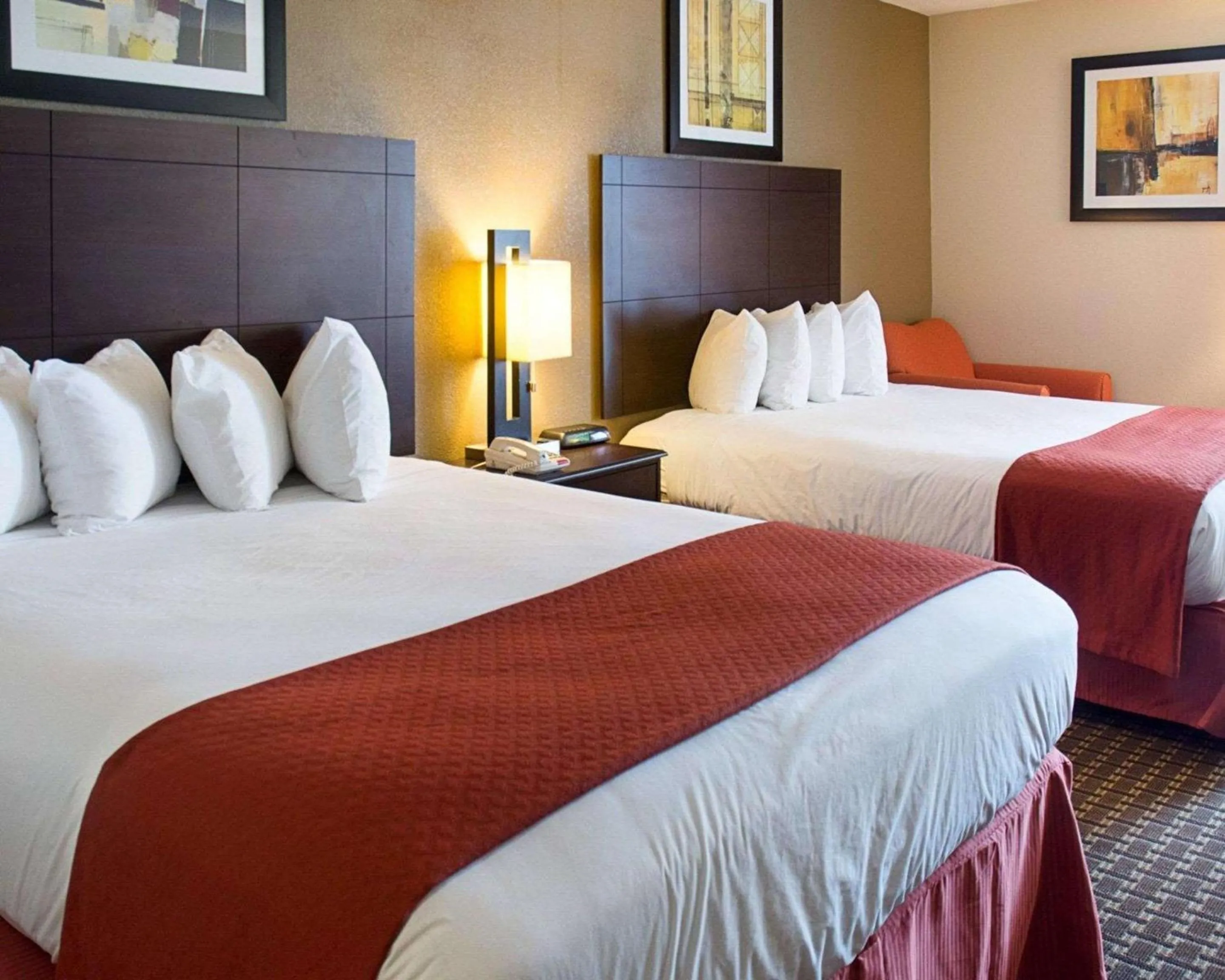 Bedroom, Bed in Quality Inn & Suites Quantico