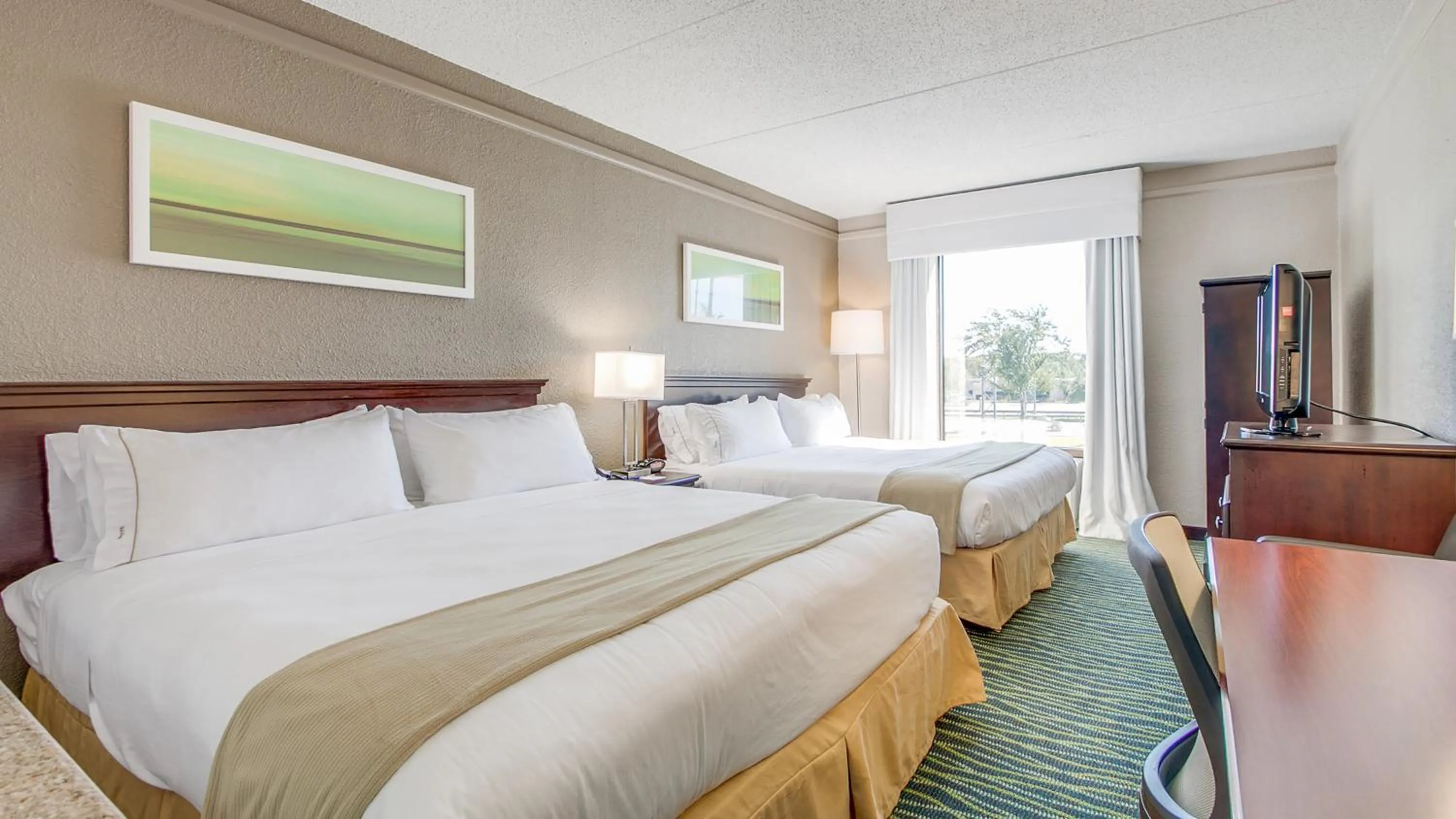 Photo of the whole room, Bed in Holiday Inn Express Hotel & Suites Midlothian Turnpike by IHG