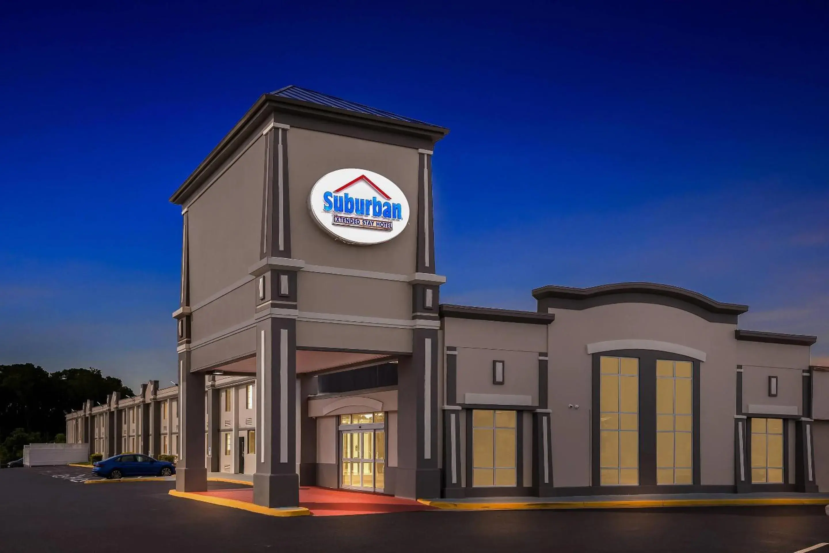 Property building in Suburban Studios Chester I-95 Property building in Suburban Studios Chester I-95