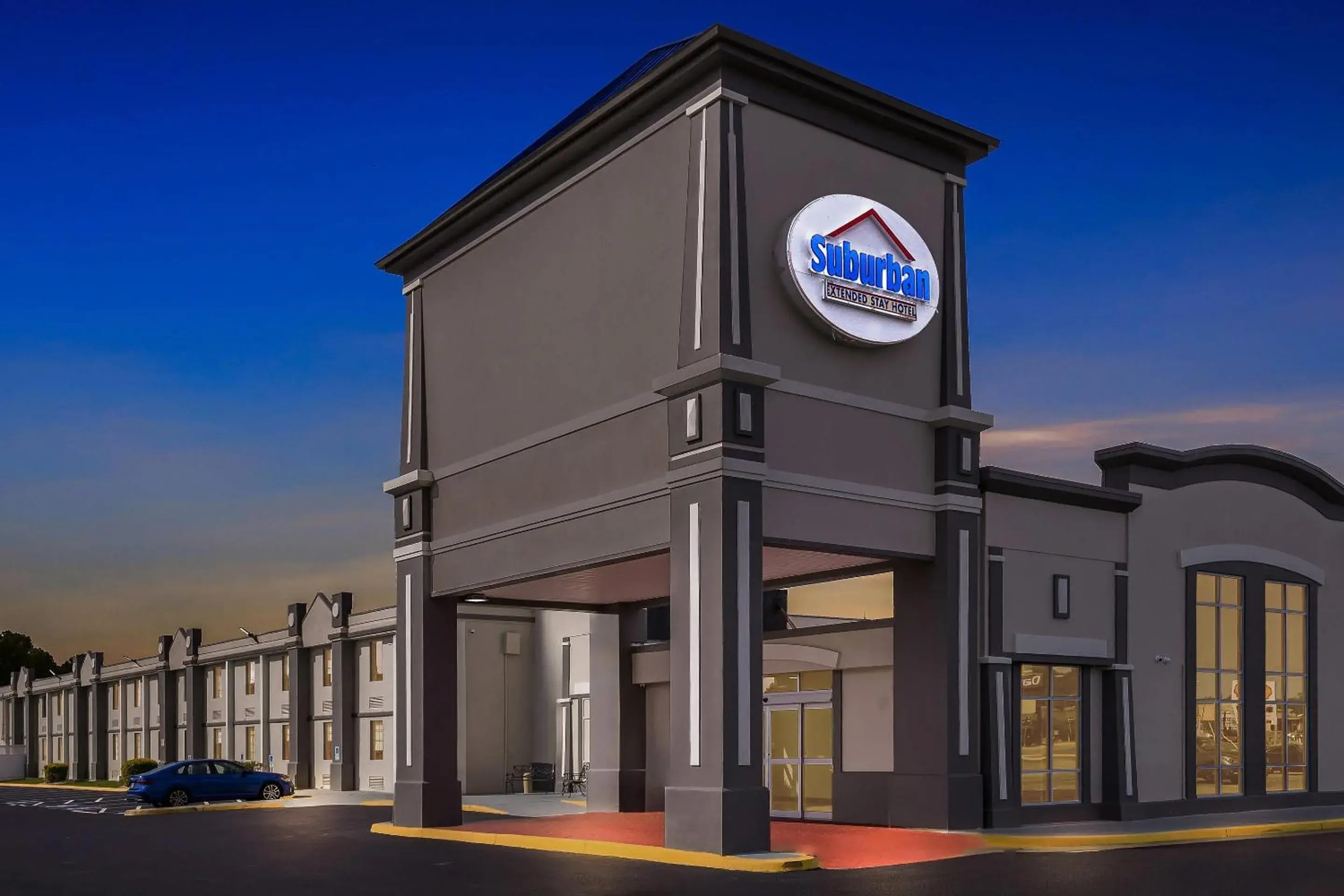 Property building in Suburban Studios Chester I-95 Property building in Suburban Studios Chester I-95