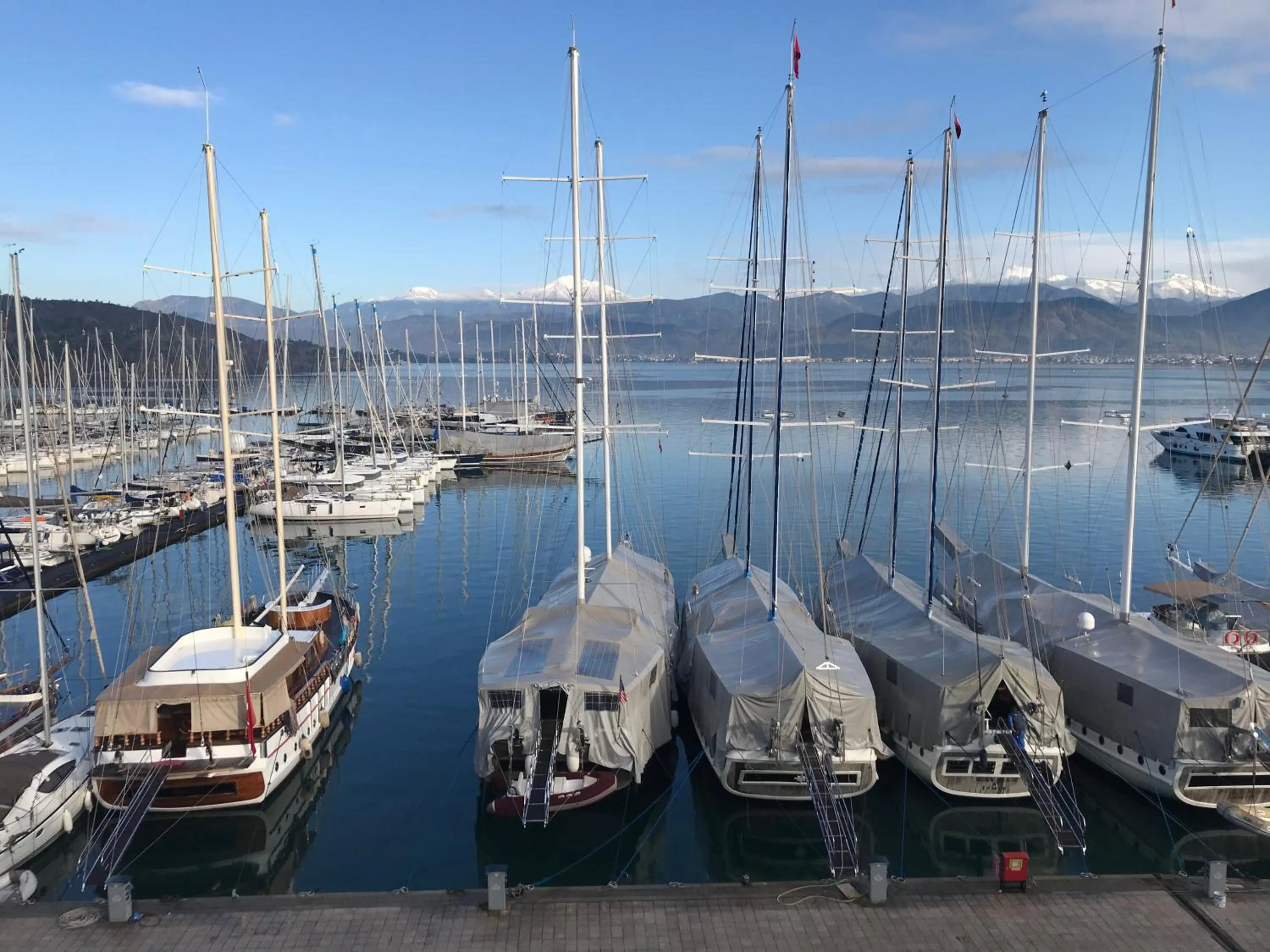 Natural landscape in Ece Marina Suites