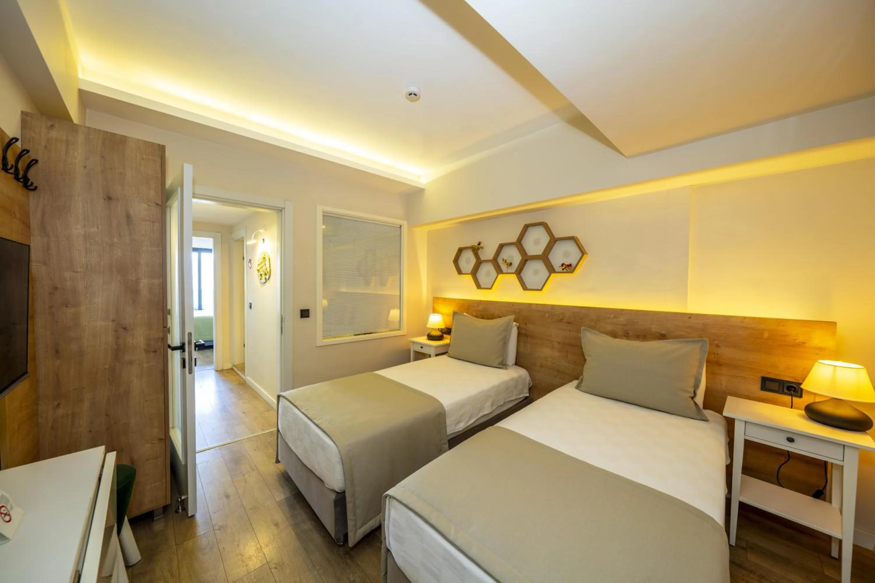 Bedroom, Bed in Ece Marina Suites