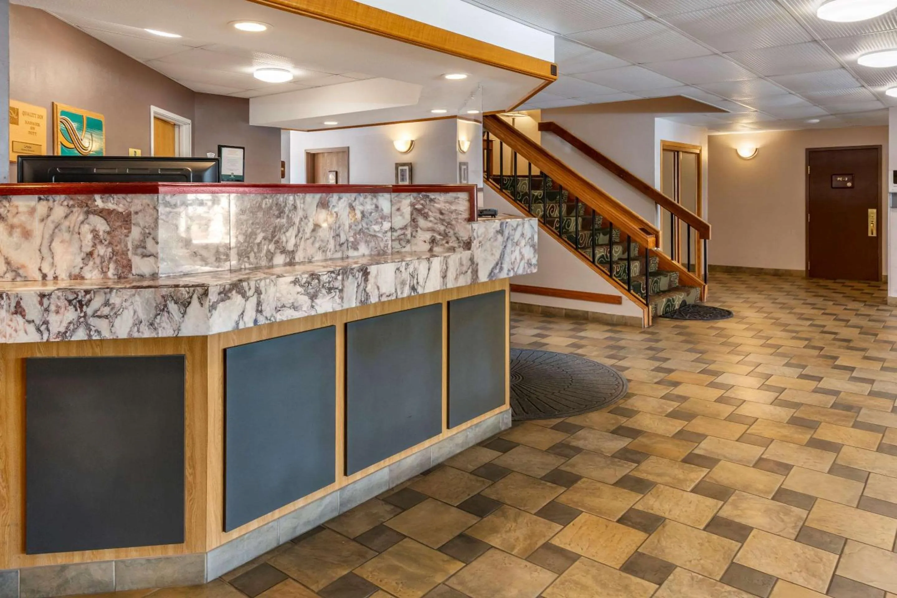 Lobby or reception in Quality Inn Paradise Creek