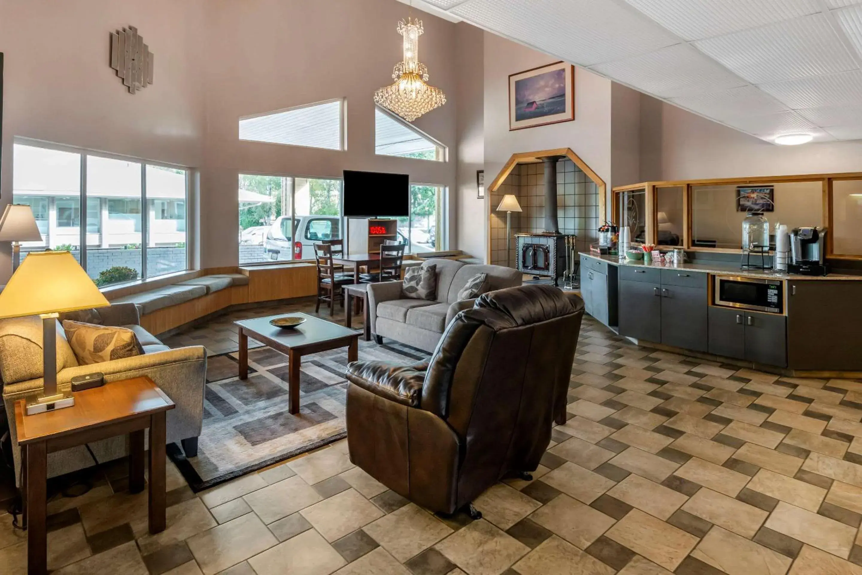 Lobby or reception in Quality Inn Paradise Creek Lobby or reception in Quality Inn Paradise Creek