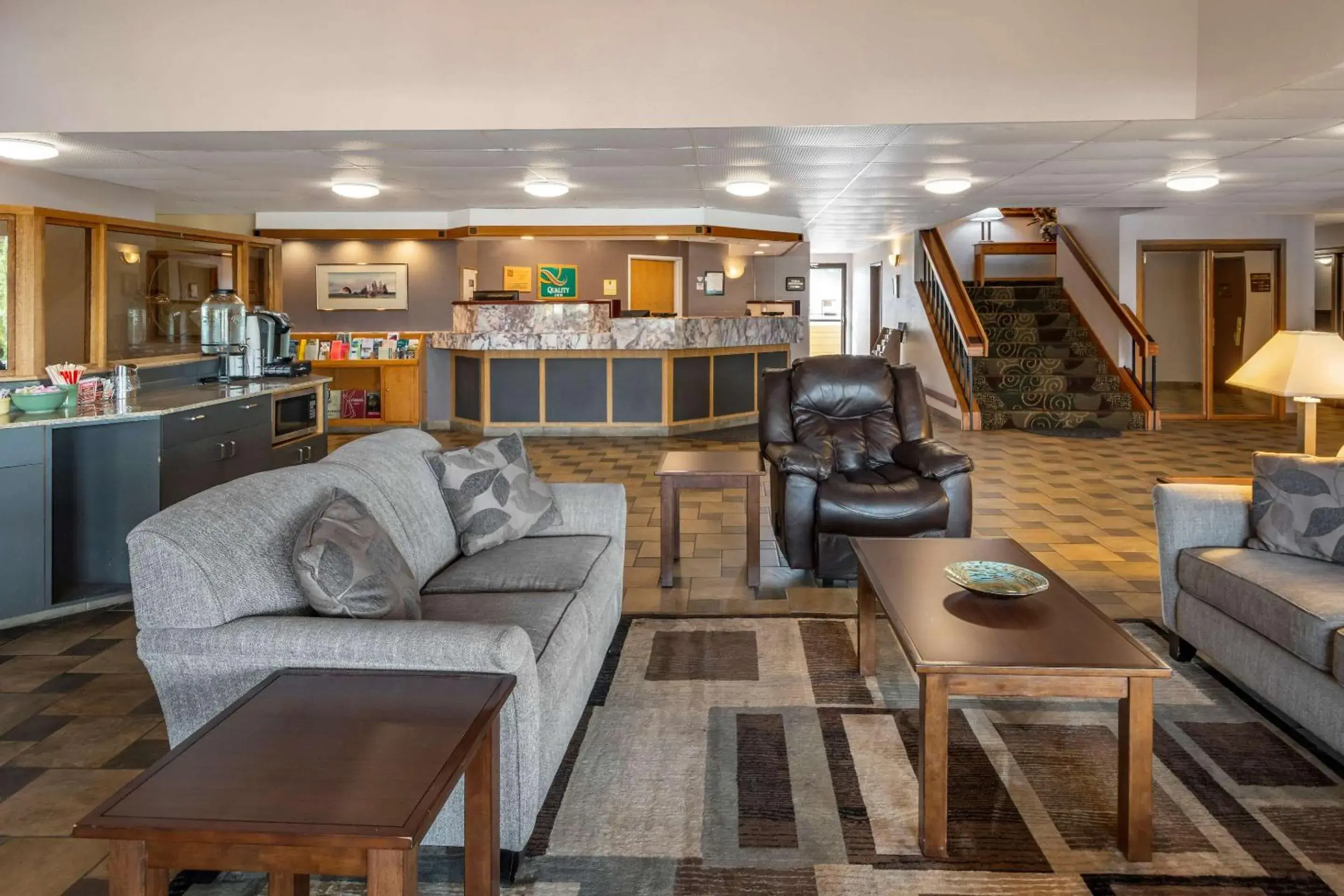 Lobby or reception in Quality Inn Paradise Creek Lobby or reception in Quality Inn Paradise Creek