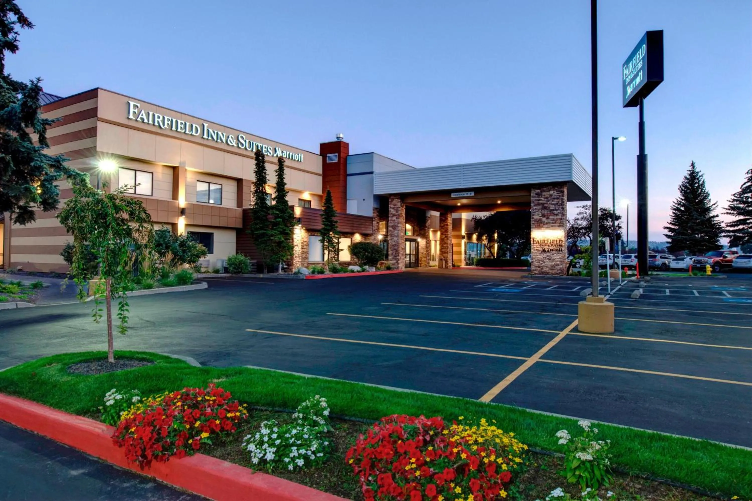 Property building in Fairfield Inn & Suites by Marriott Spokane Valley