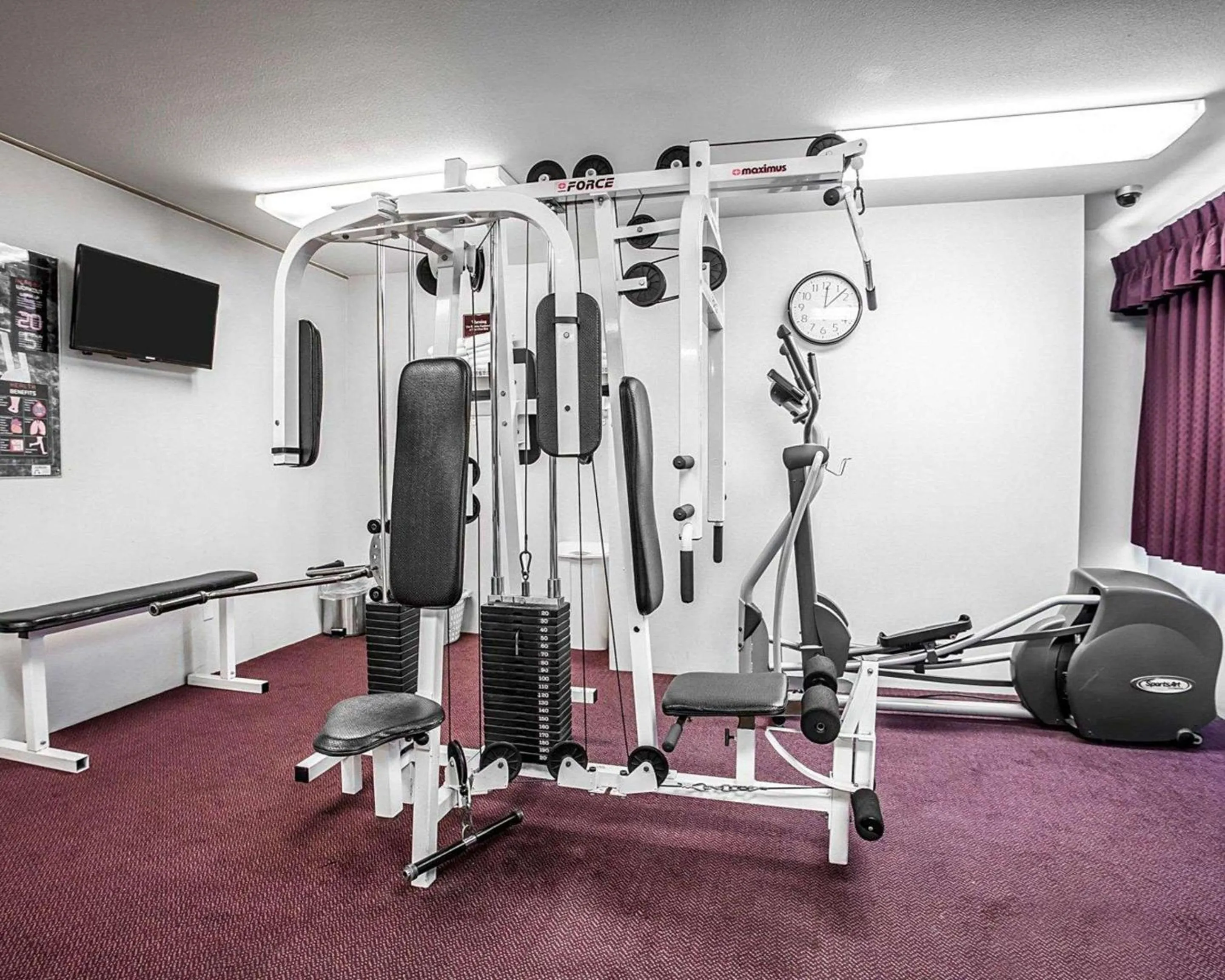 Fitness centre/facilities in Quality Inn Grand Suites Bellingham