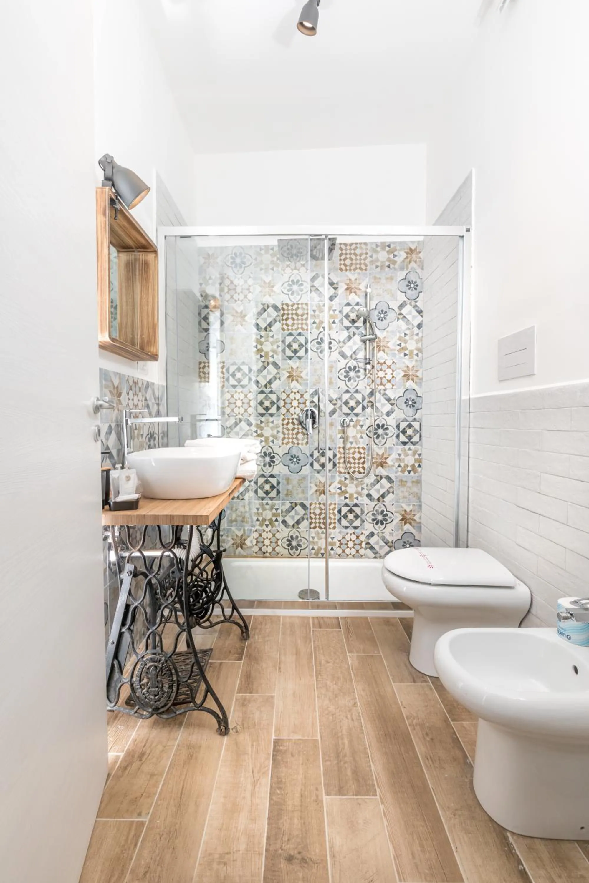 Shower in Leone Suite B&B & Restaurant AIC