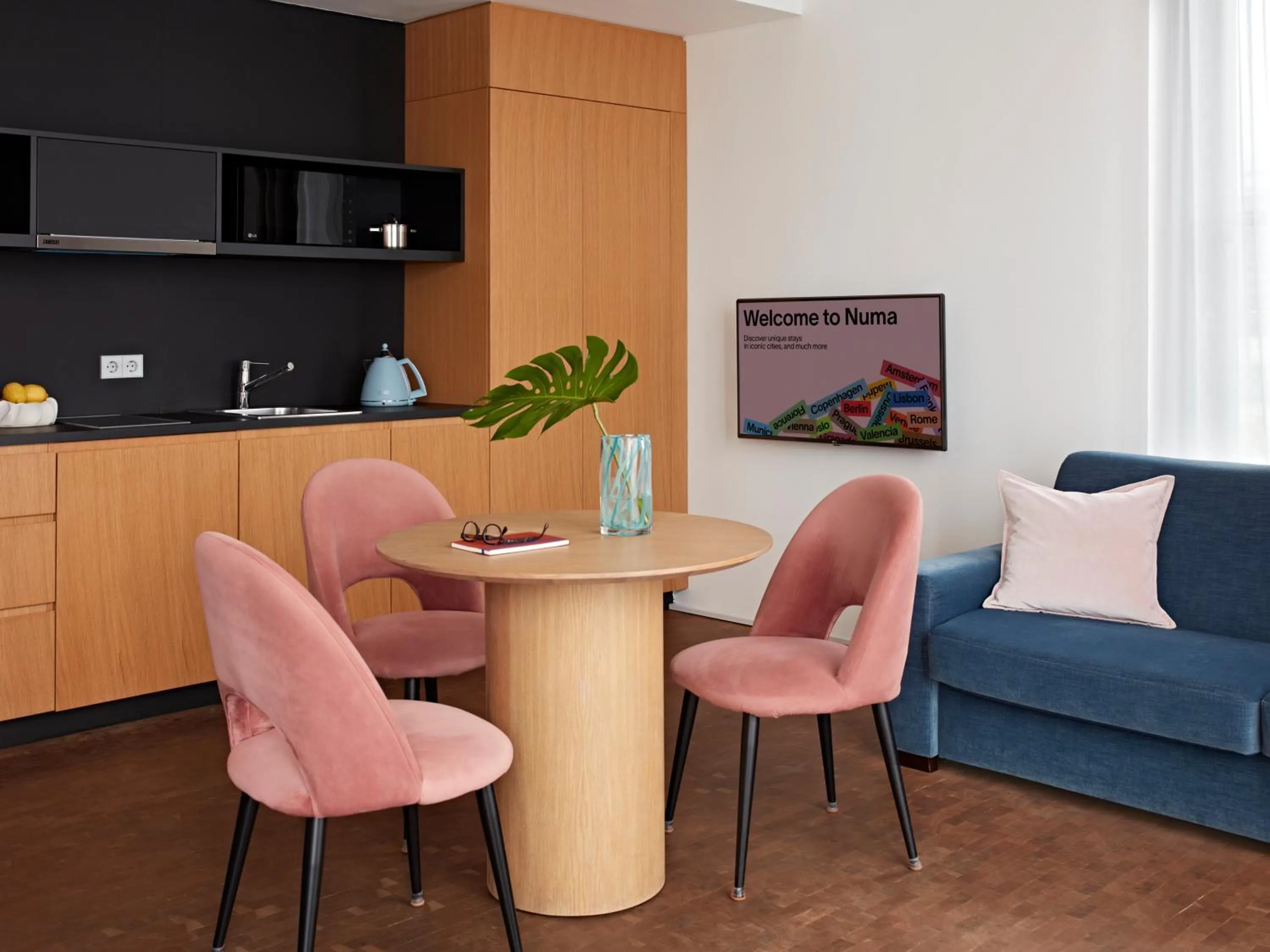 Kitchen or kitchenette in Numa Berlin Drift