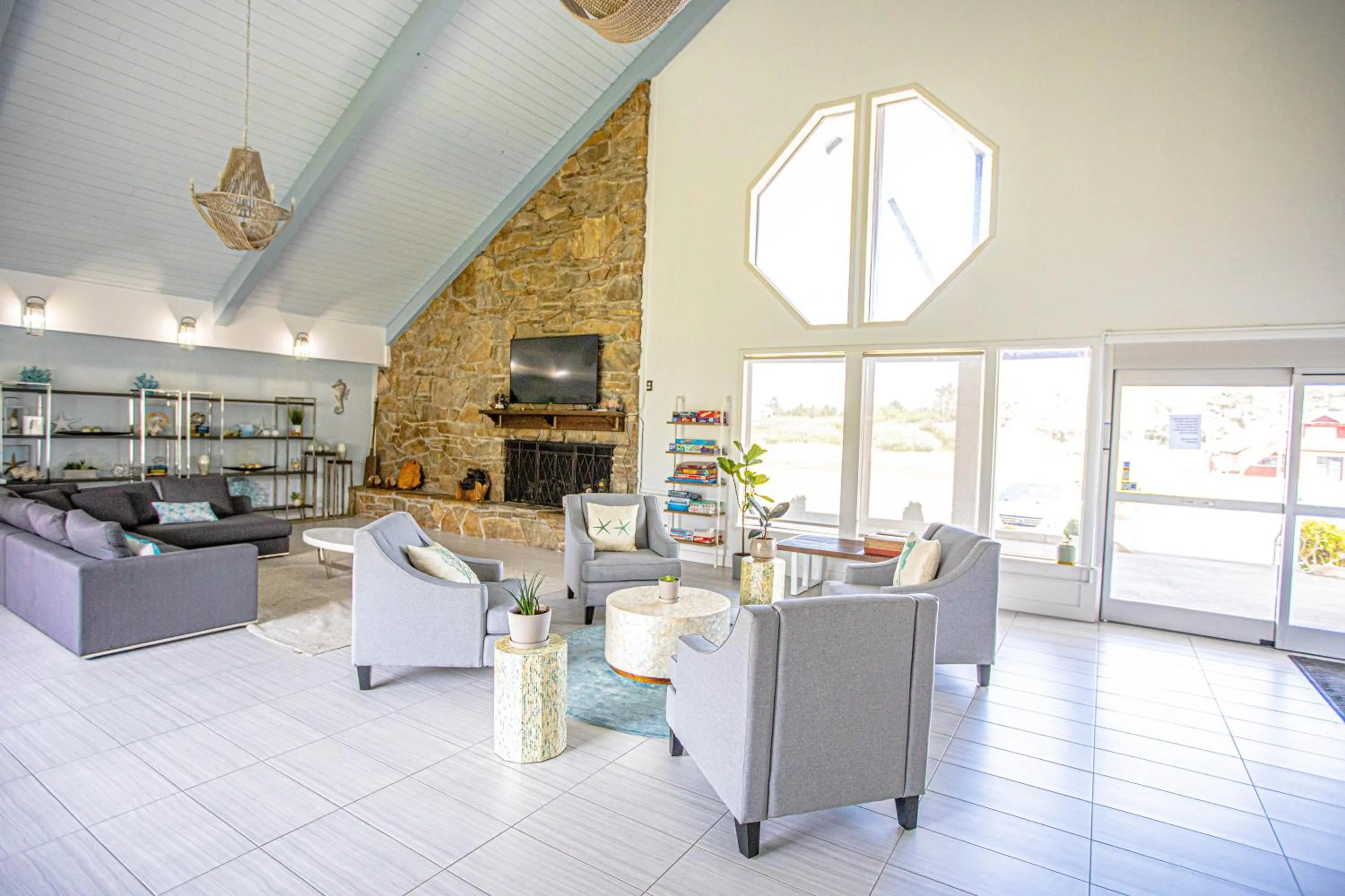 Seating area in Ocean Paradise Hotel & Resort