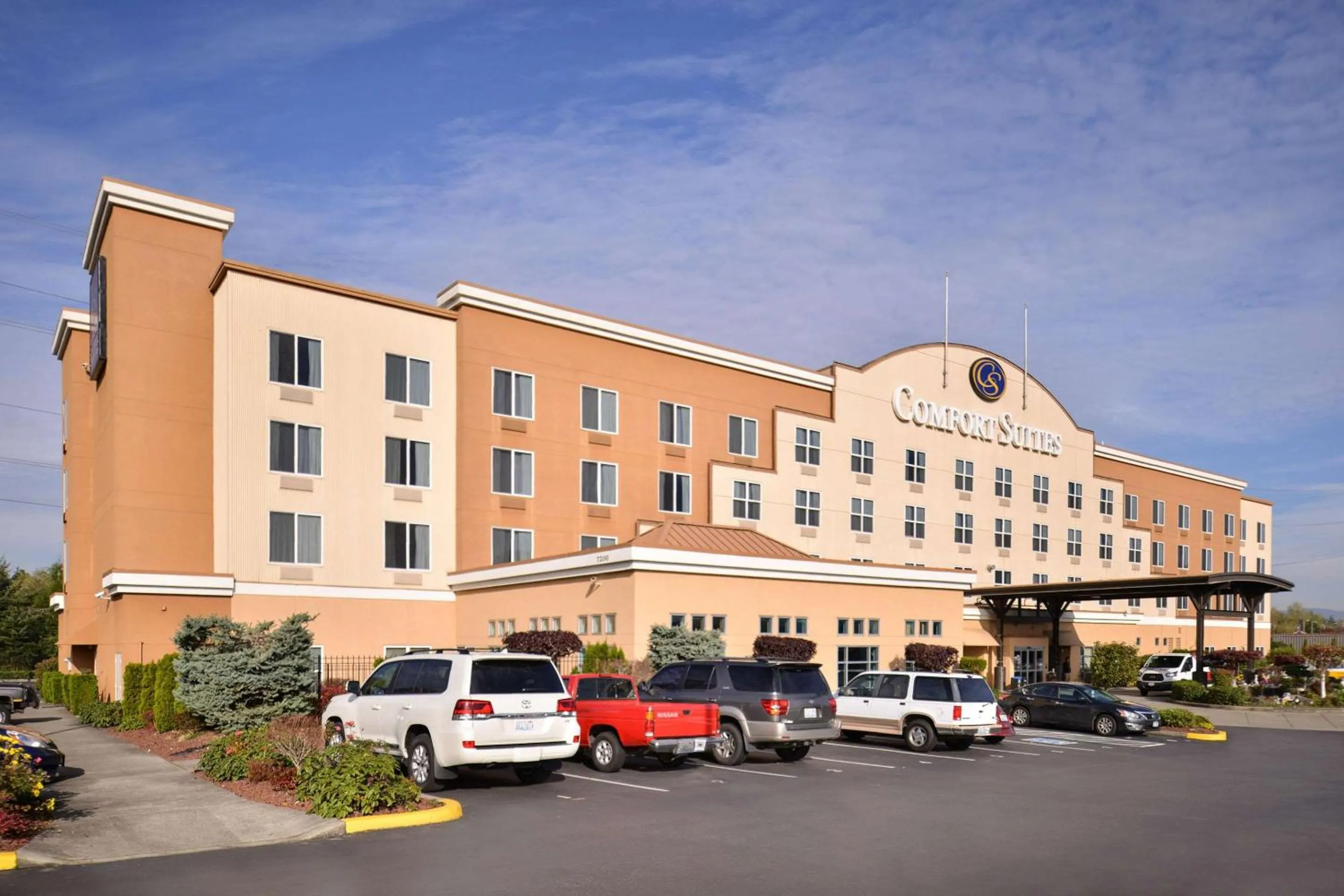 Property building in Comfort Suites Airport Tukwila Seattle