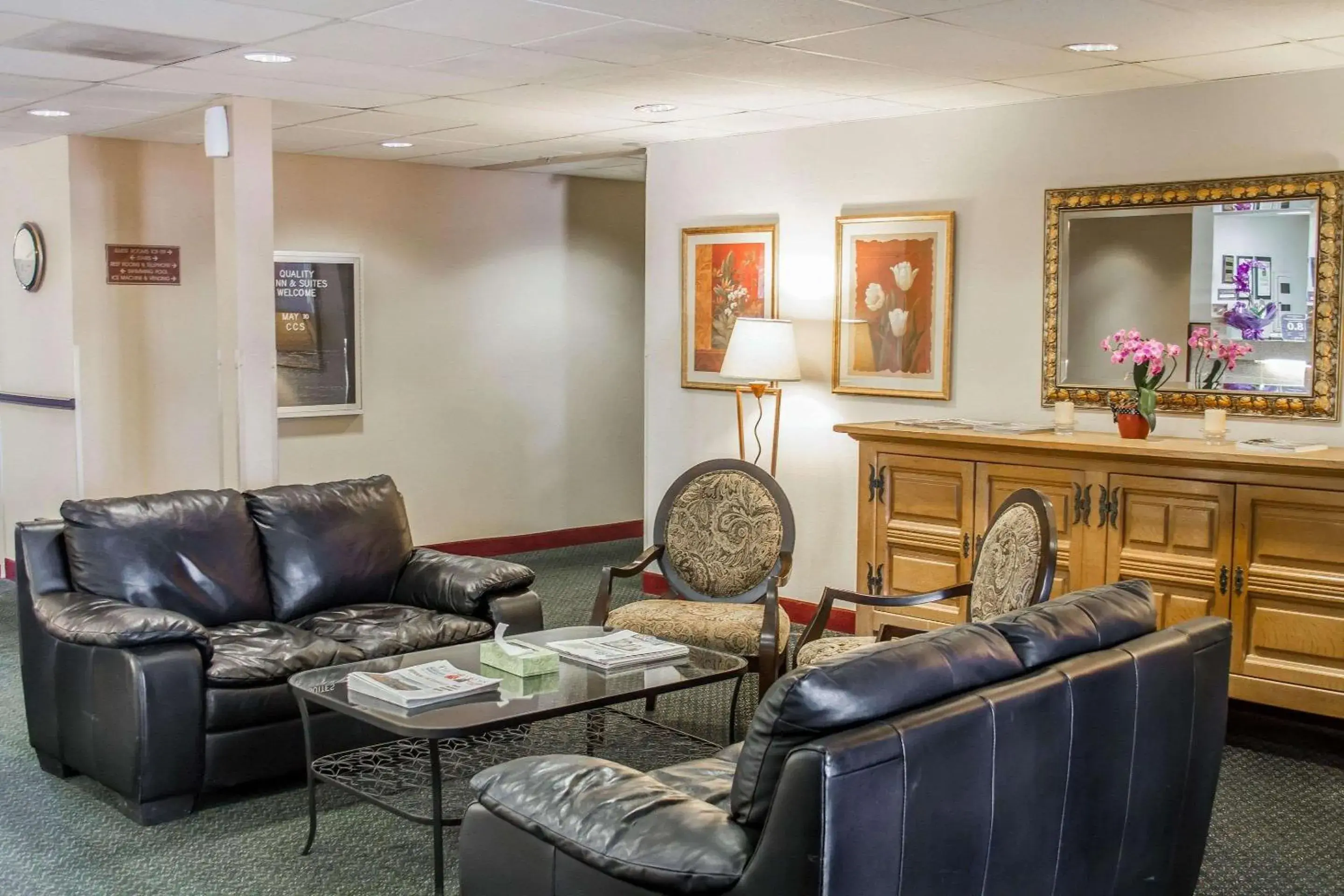 Lobby or reception in Quality Inn & Suites Longview Kelso Lobby or reception in Quality Inn & Suites Longview Kelso