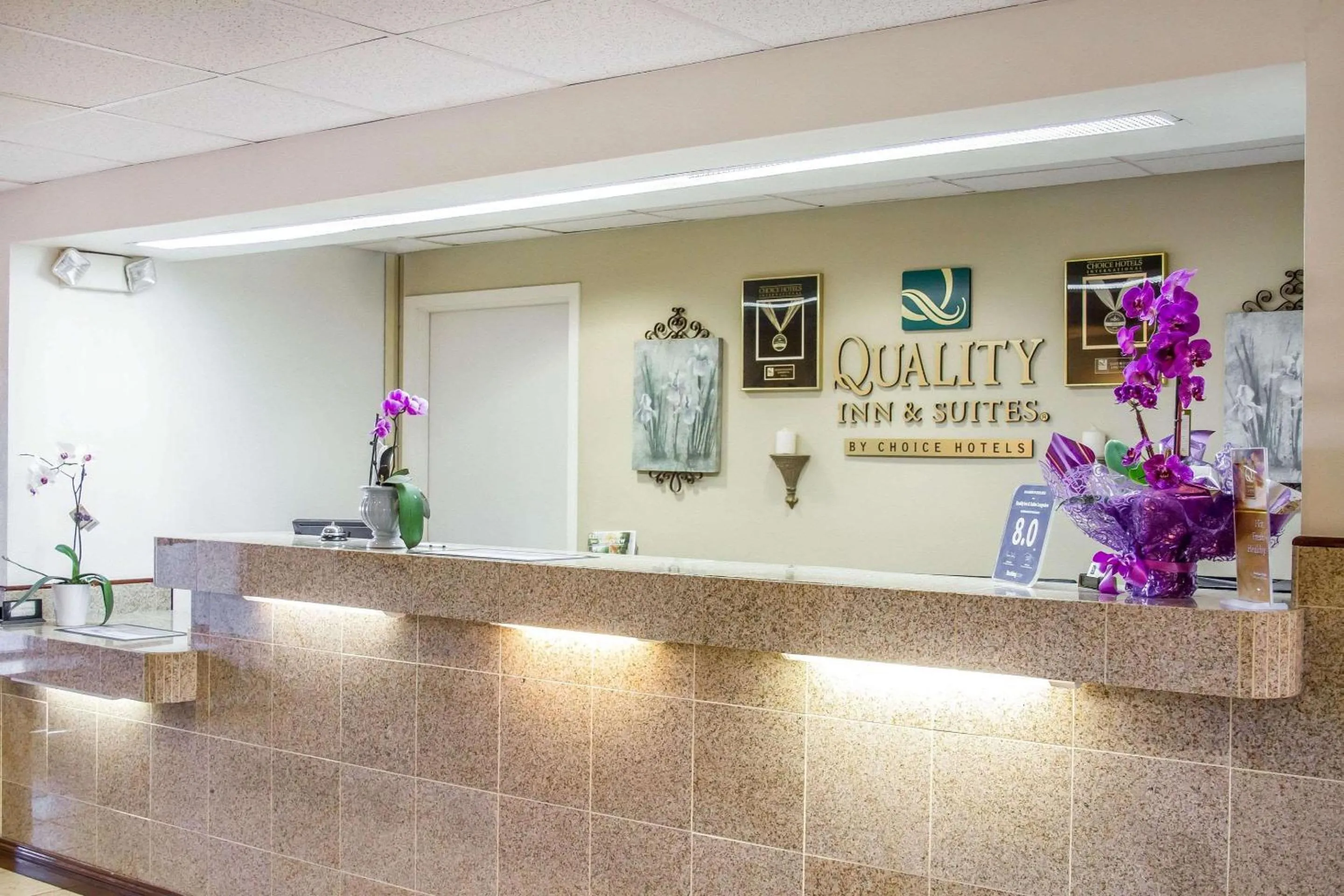 Lobby or reception in Quality Inn & Suites Longview Kelso