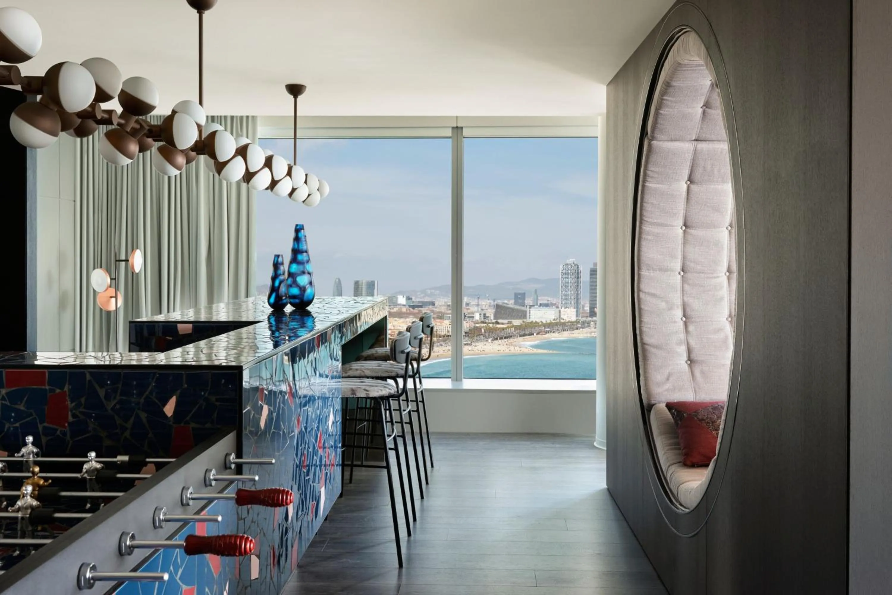 Photo of the whole room in W Barcelona