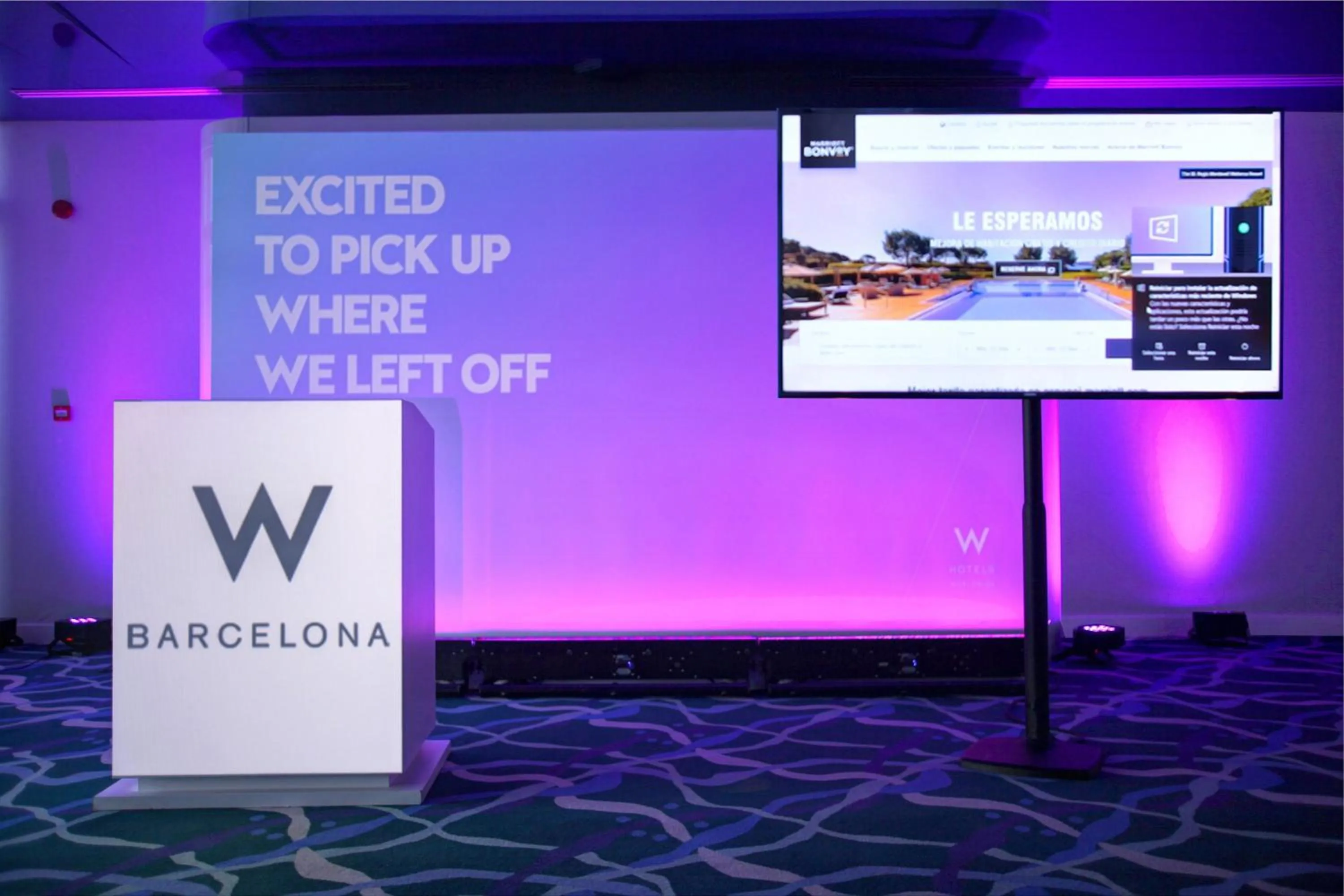 Meeting/conference room in W Barcelona