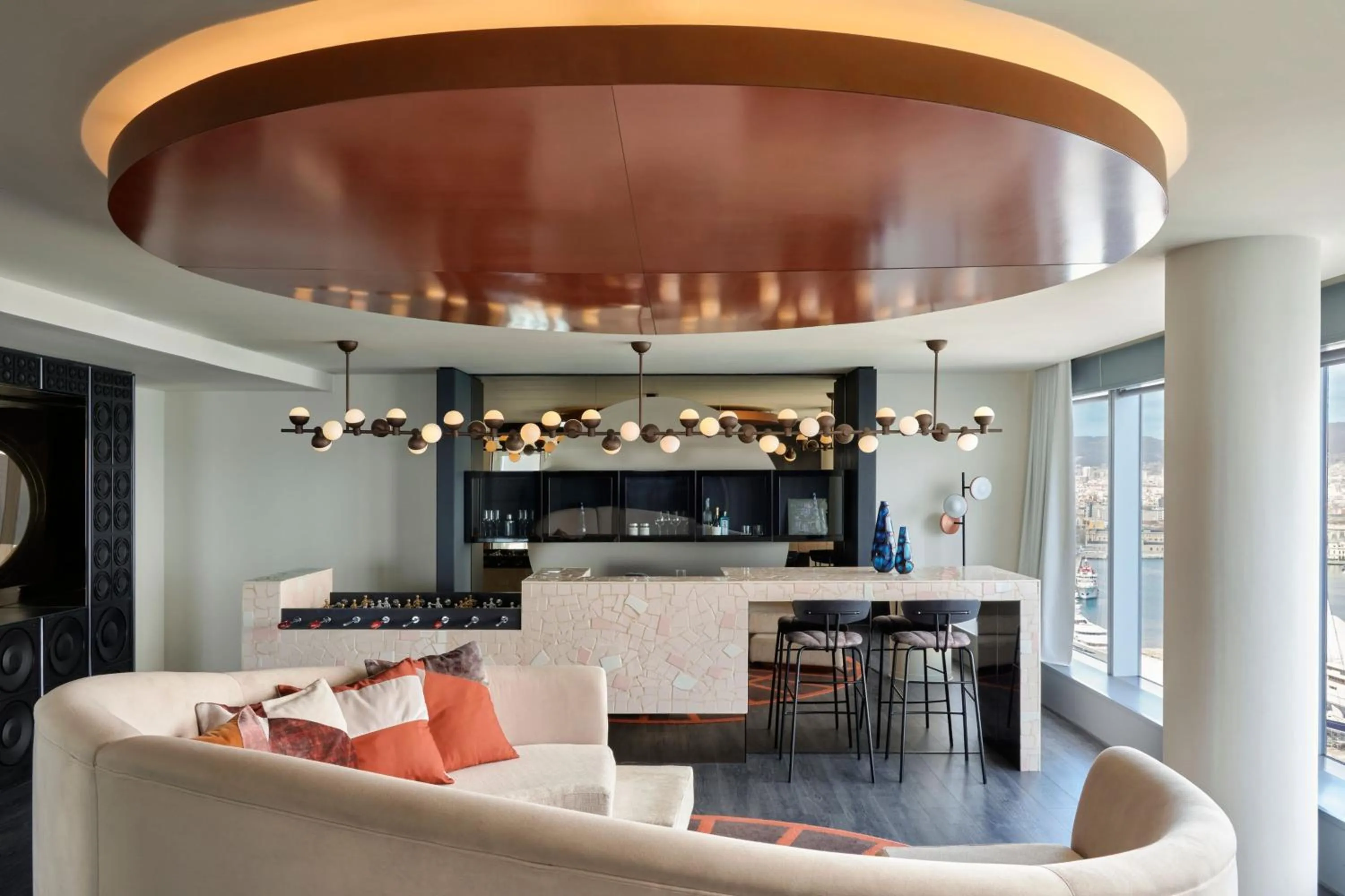 Photo of the whole room in W Barcelona