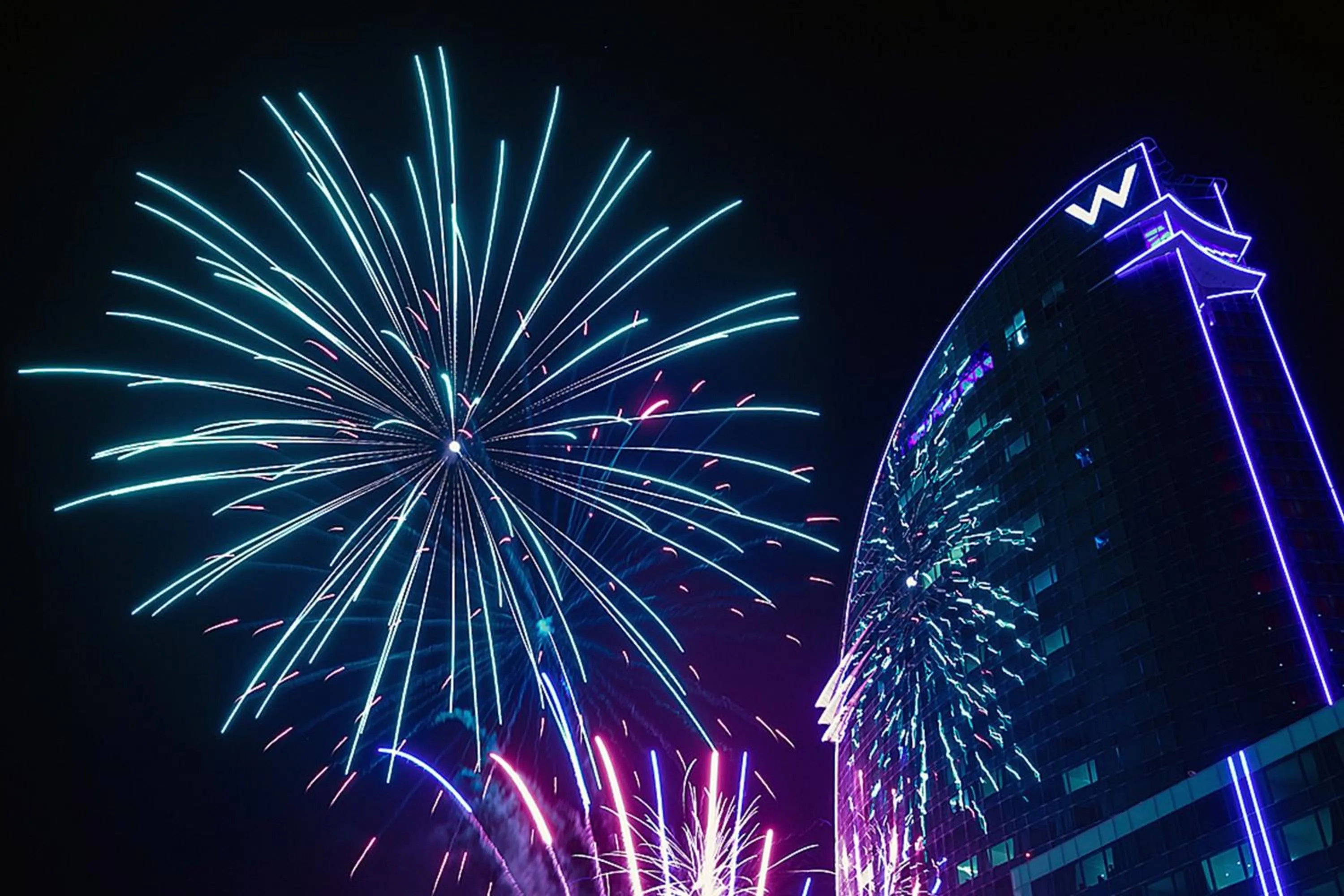 Lounge or bar in W Barcelona