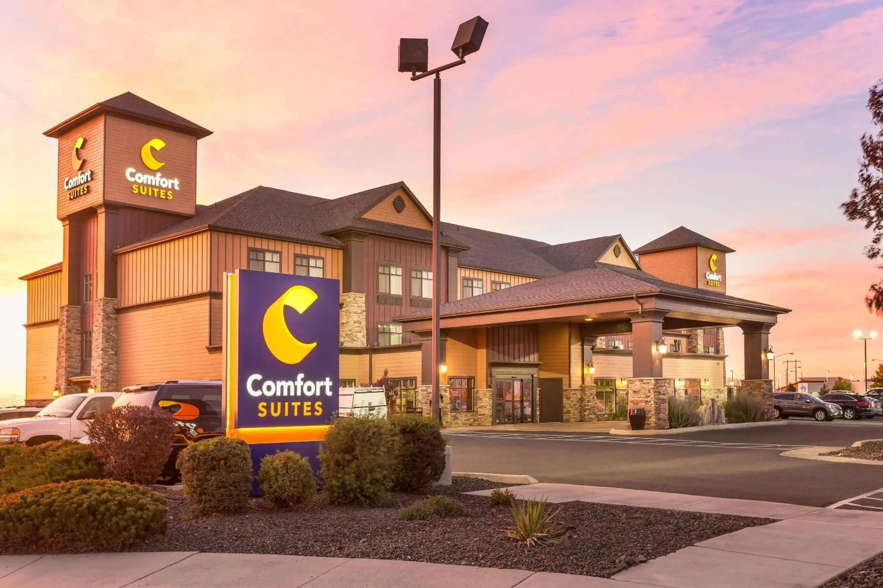 Property building in Comfort Suites Moses Lake Property building in Comfort Suites Moses Lake