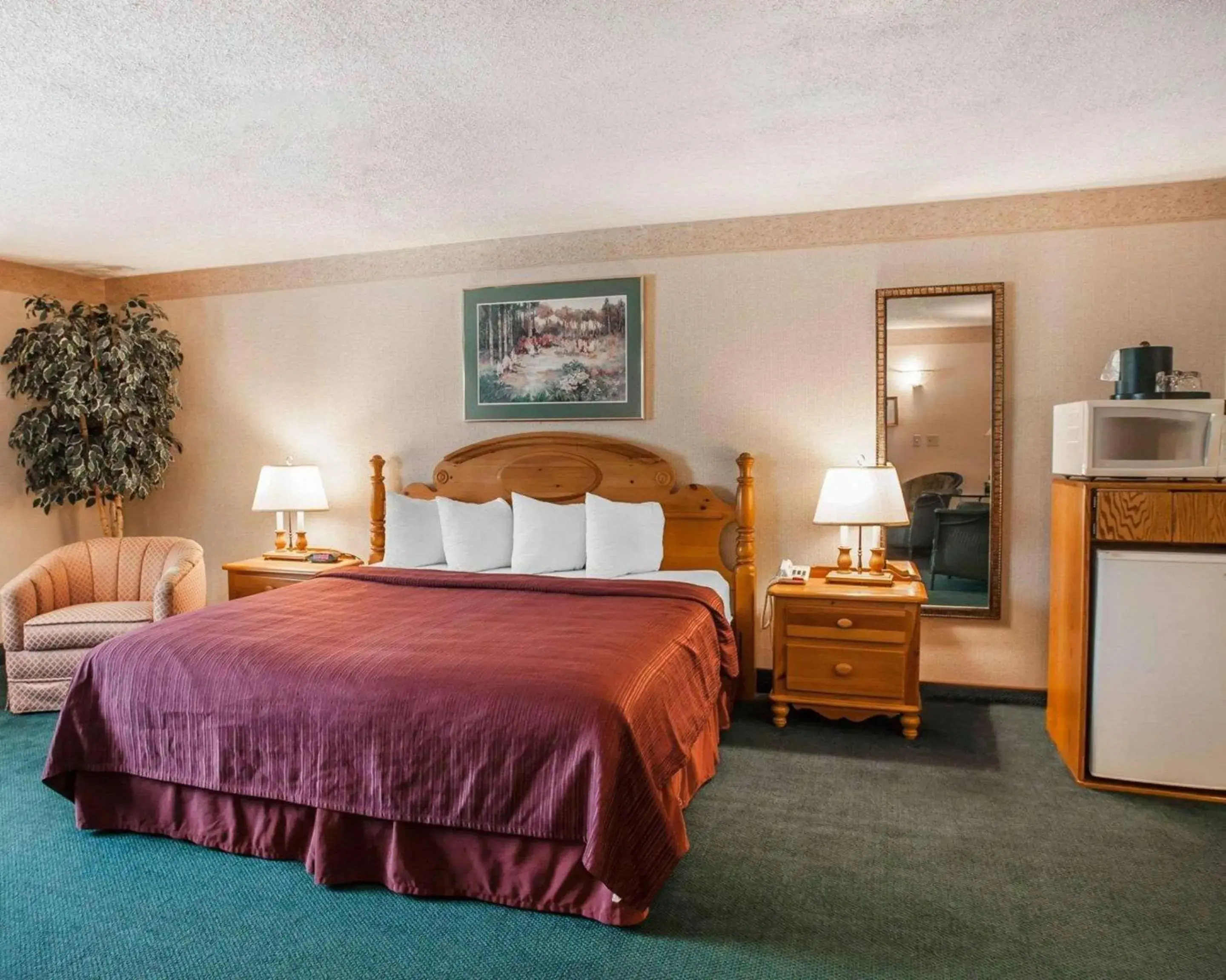 Photo of the whole room, Bed in Quality Inn & Suites Bremerton near Naval Shipyard