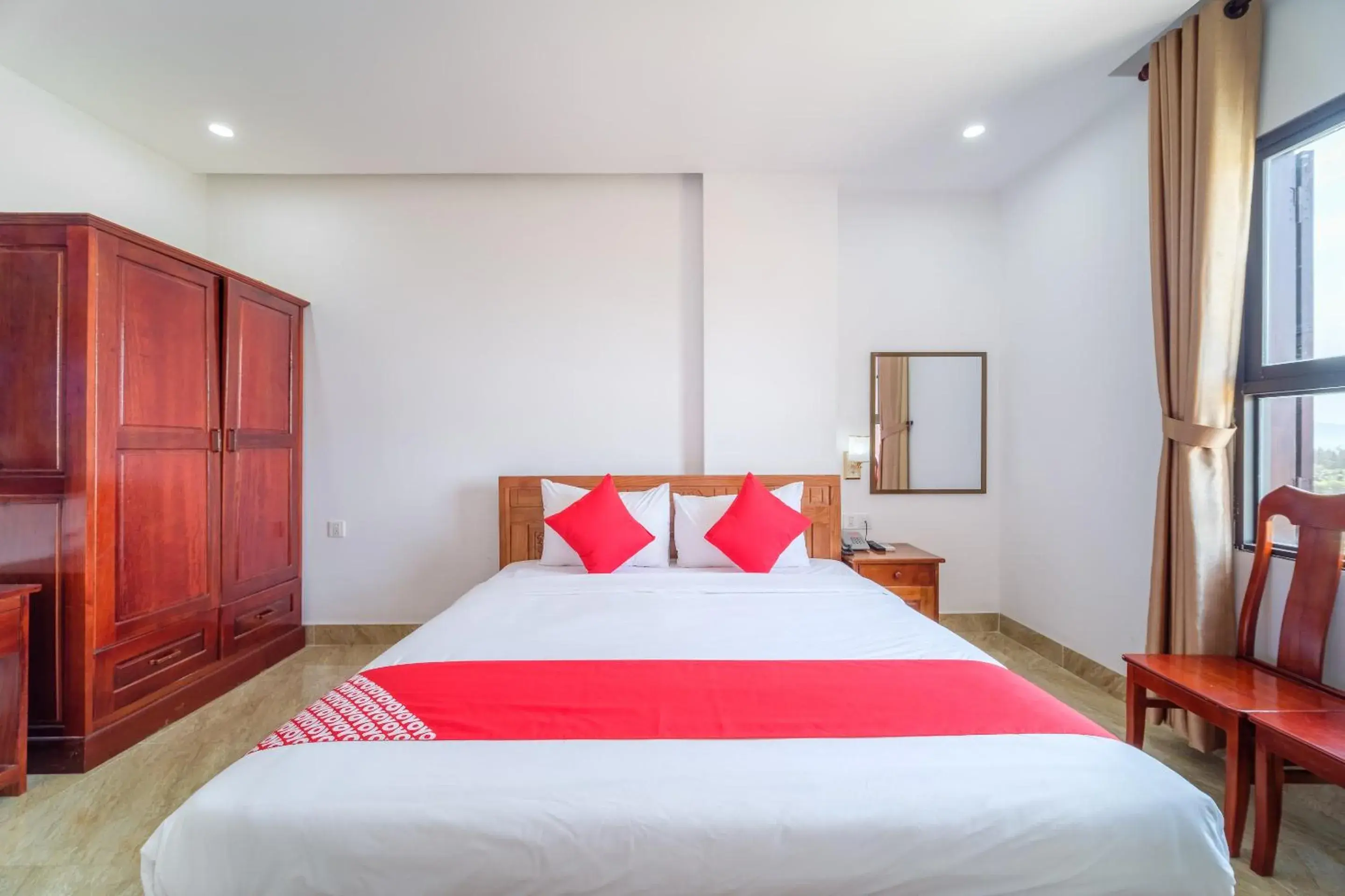 Bedroom, Bed in Capital O 215 An Duc Hotel Da Nang Bedroom, Bed in Capital O 215 An Duc Hotel Da Nang