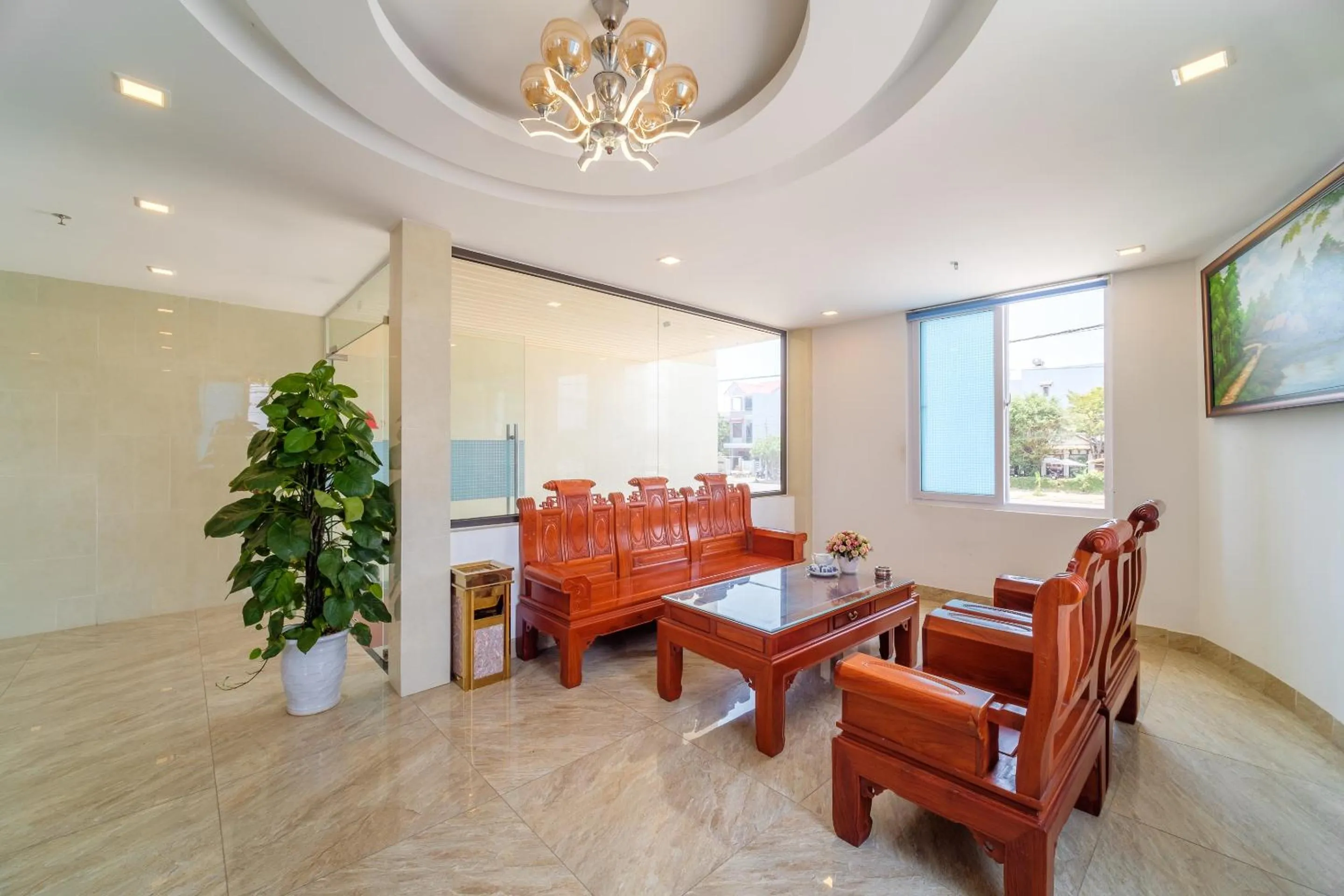 Lobby or reception in Capital O 215 An Duc Hotel Da Nang