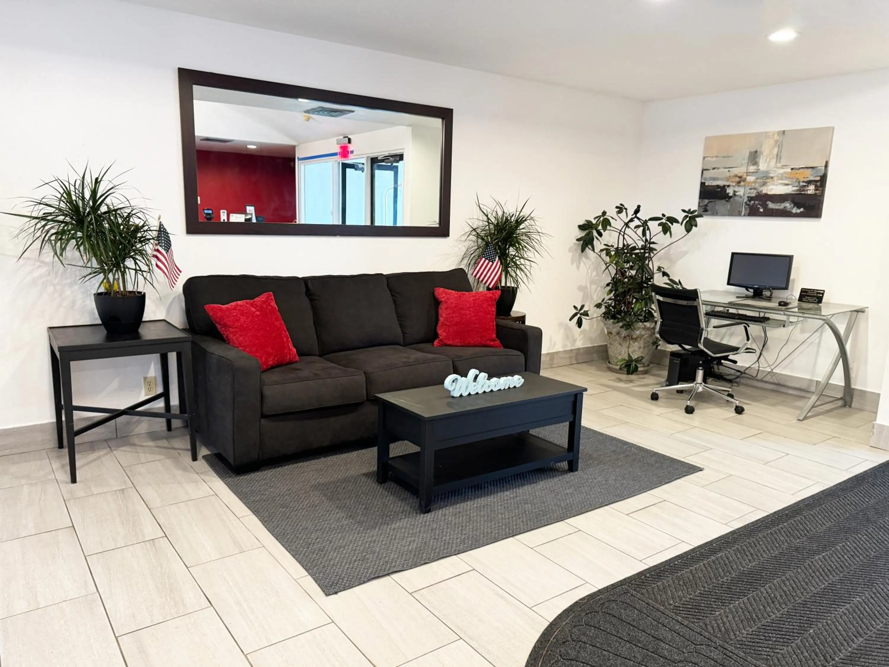 Lobby or reception in Econo Lodge Wausau - Rothschild