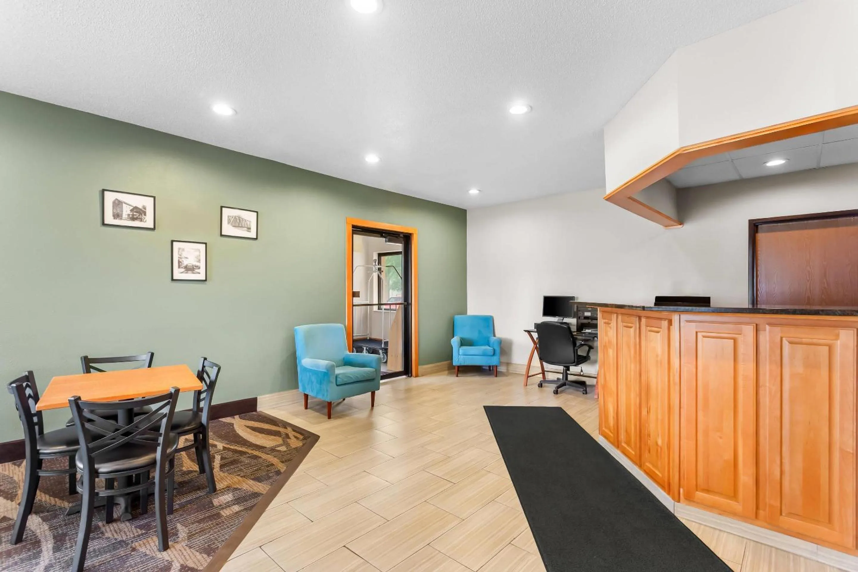 Lobby or reception in Quality Inn Beloit